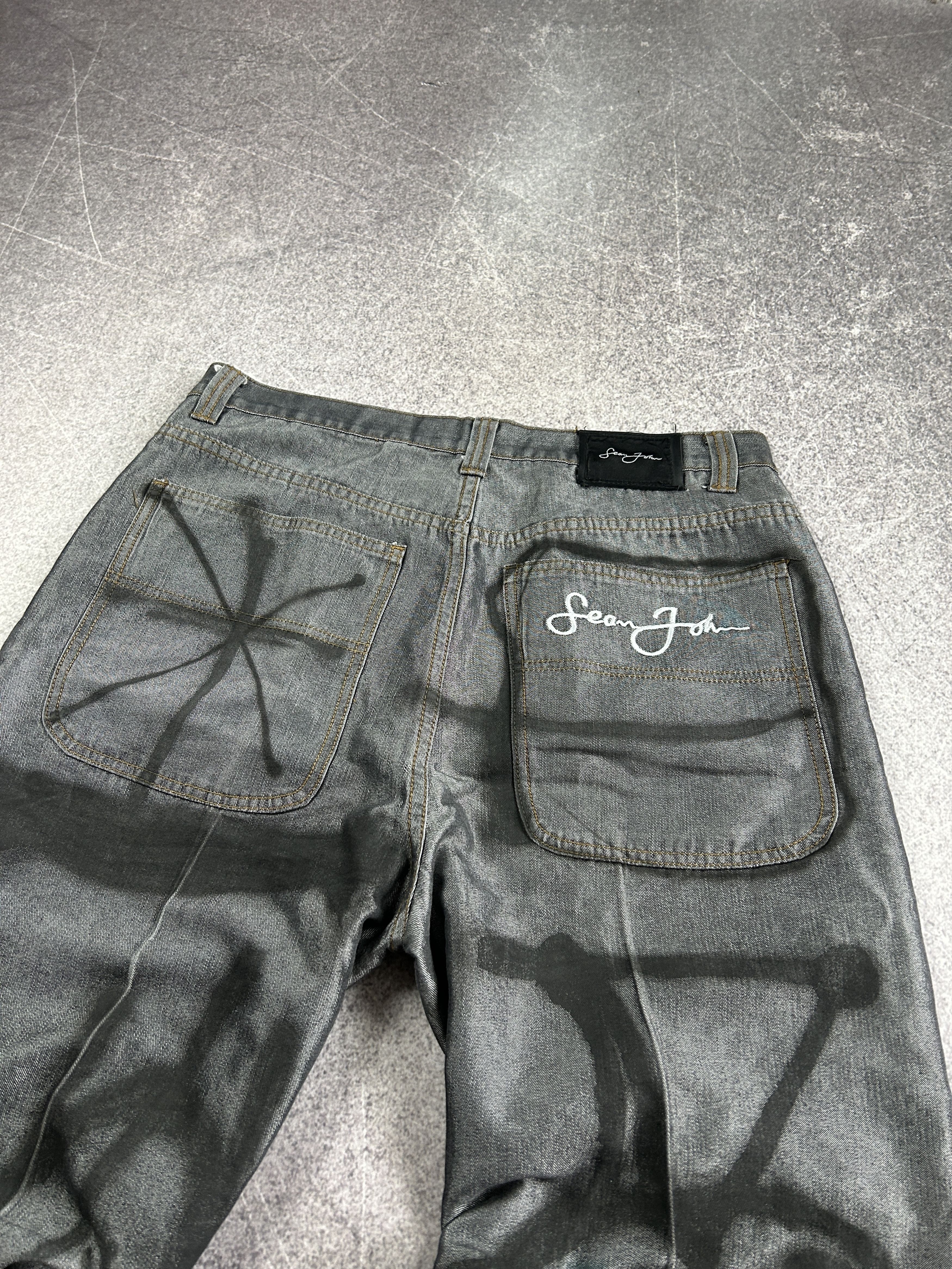 Designer VTG 💥HYSTERIC GLAMOUR RICK OWENS STYLE GRAFFITI JEANS 90S Size US 32 / EU 48 - 2 Thumbnail