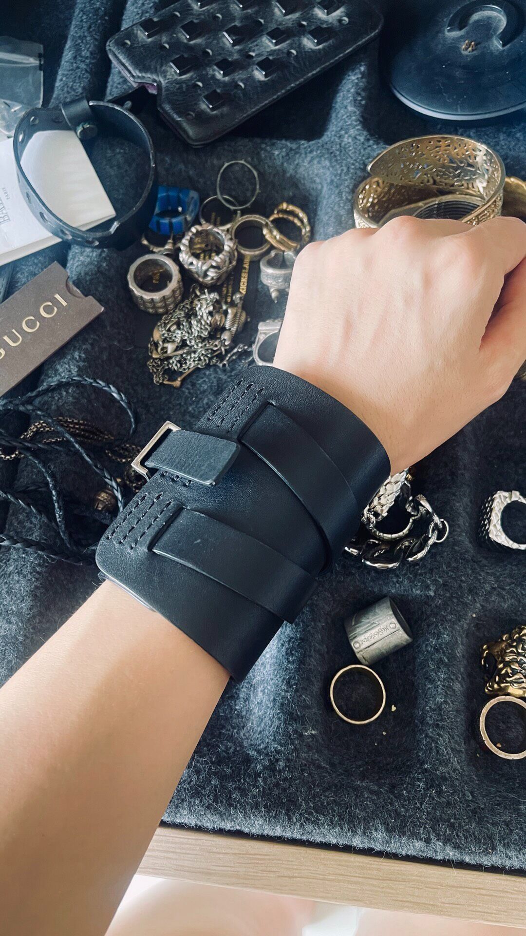 Dior × Hedi Slimane Dior Homme SS03 'FOLLOW ME' Metal VIAL