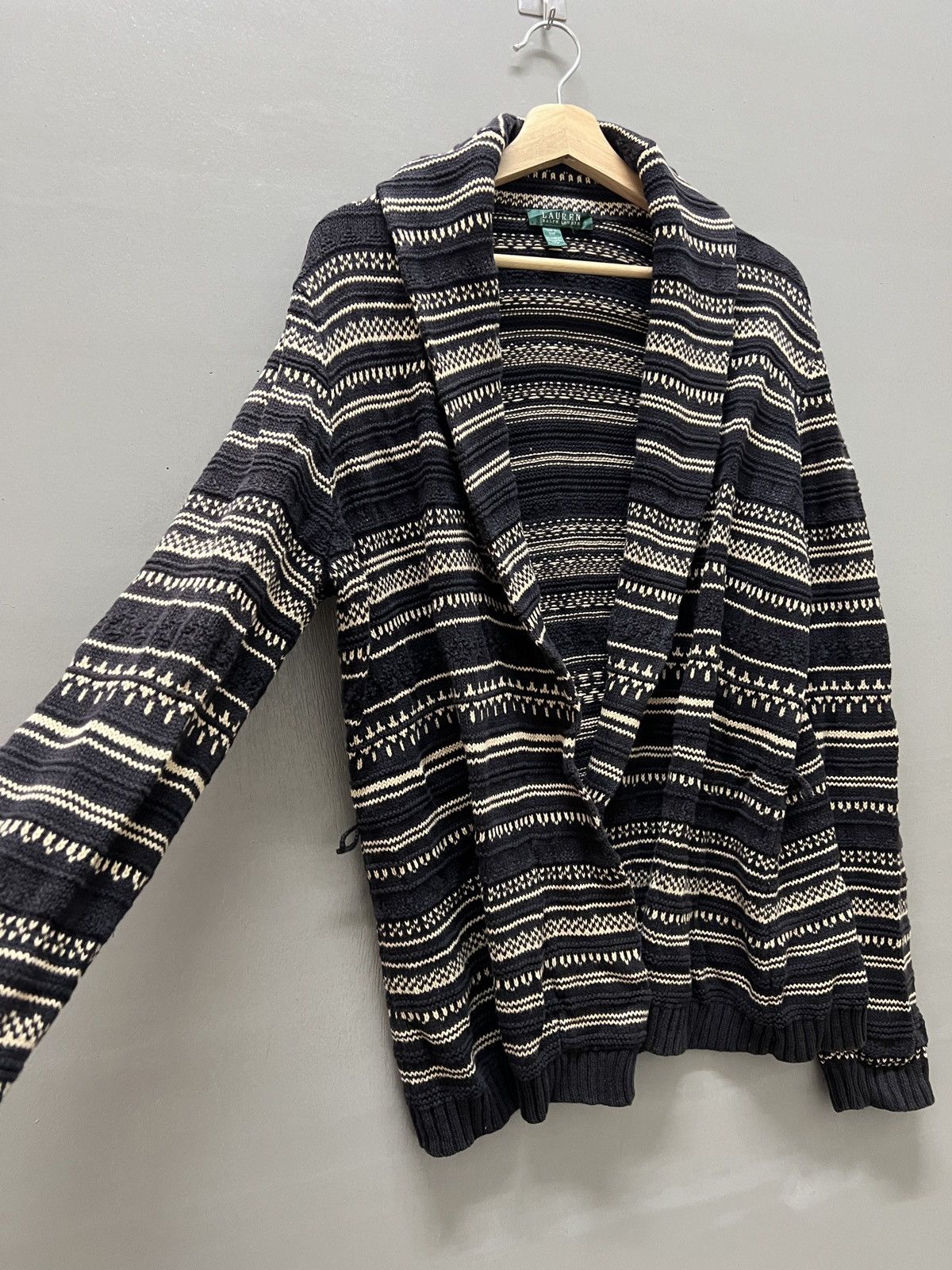 Lauren Ralph Lauren Vintage Polo Ralph Lauren Knits Stripe Cardigan Sweater Size US M / EU 48-50 / 2 - 3 Thumbnail