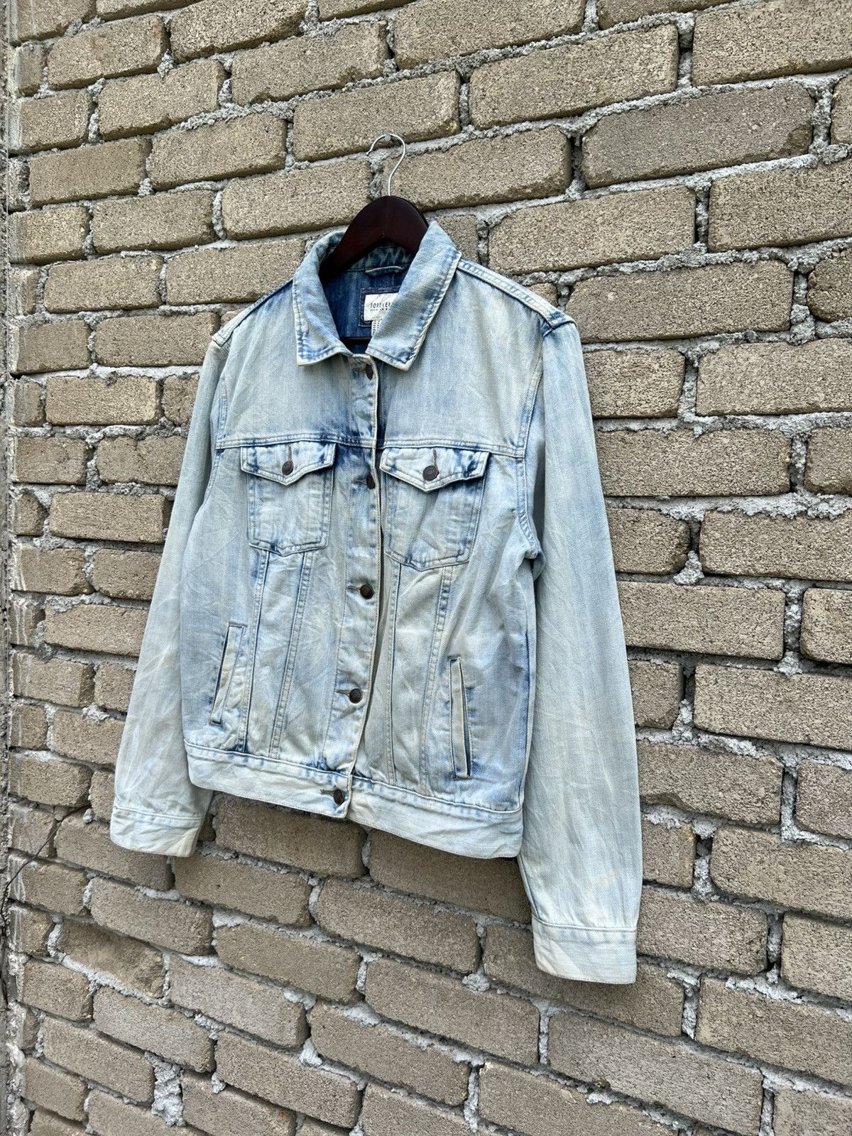 Forever 21 Forever 21 Denim Jacket Distress Style Colour Size M / US 6-8 / IT 42-44 - 4 Thumbnail