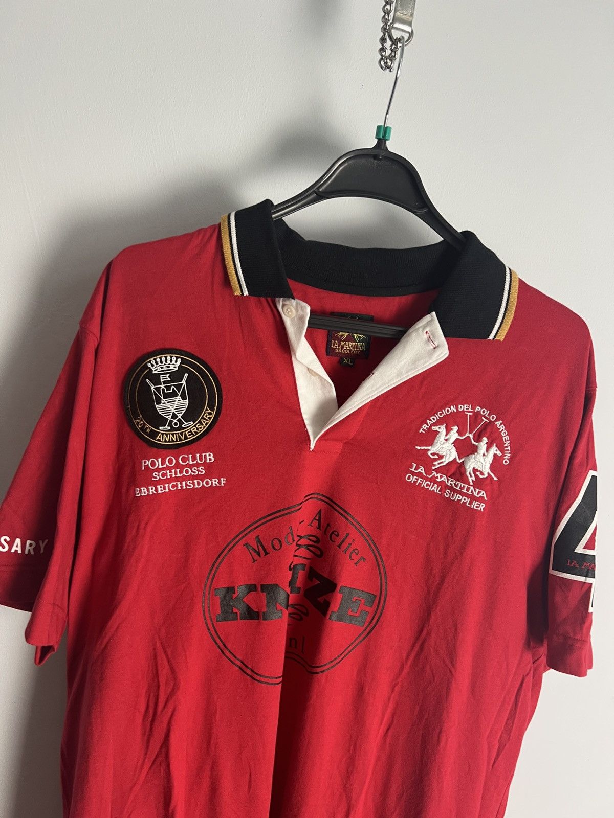 La Martina La martina polo shirt number 4 size Xl Size US XL / EU 56 / 4 - 4 Thumbnail