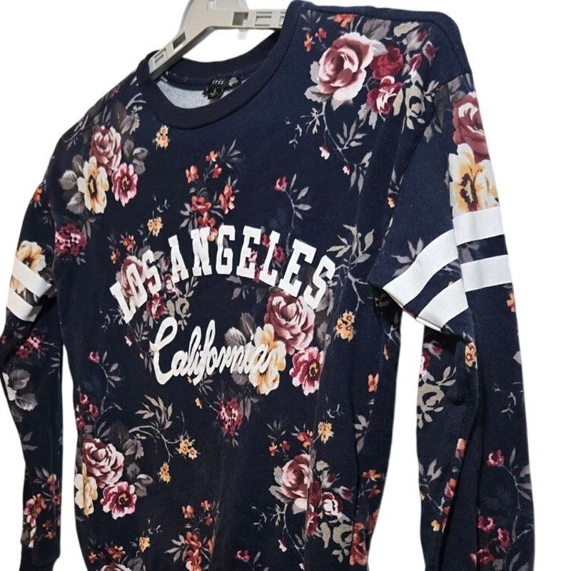 Other Iris Charleston Floral Graphic Sweatshirt Large Size L / US 10 / IT 46 - 3 Thumbnail