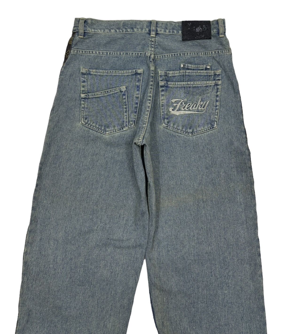 If Six Was Nine 🔥FREAKY MASSIVE LV MONOGRAM BAGGY JEANS HYPE Size US 34 / EU 50 - 6 Thumbnail