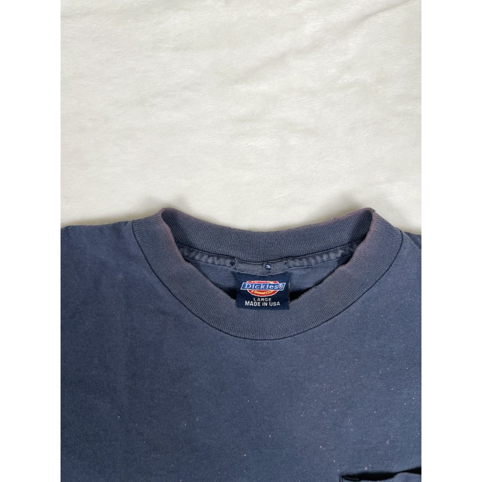 Dickies VINTAGE Dickies T-Shirt Mens Regular Blue Cotton 90s Crew Neck Short Sleeve Size M Blue 90s Size US M / EU 48-50 / 2 - 3 Thumbnail