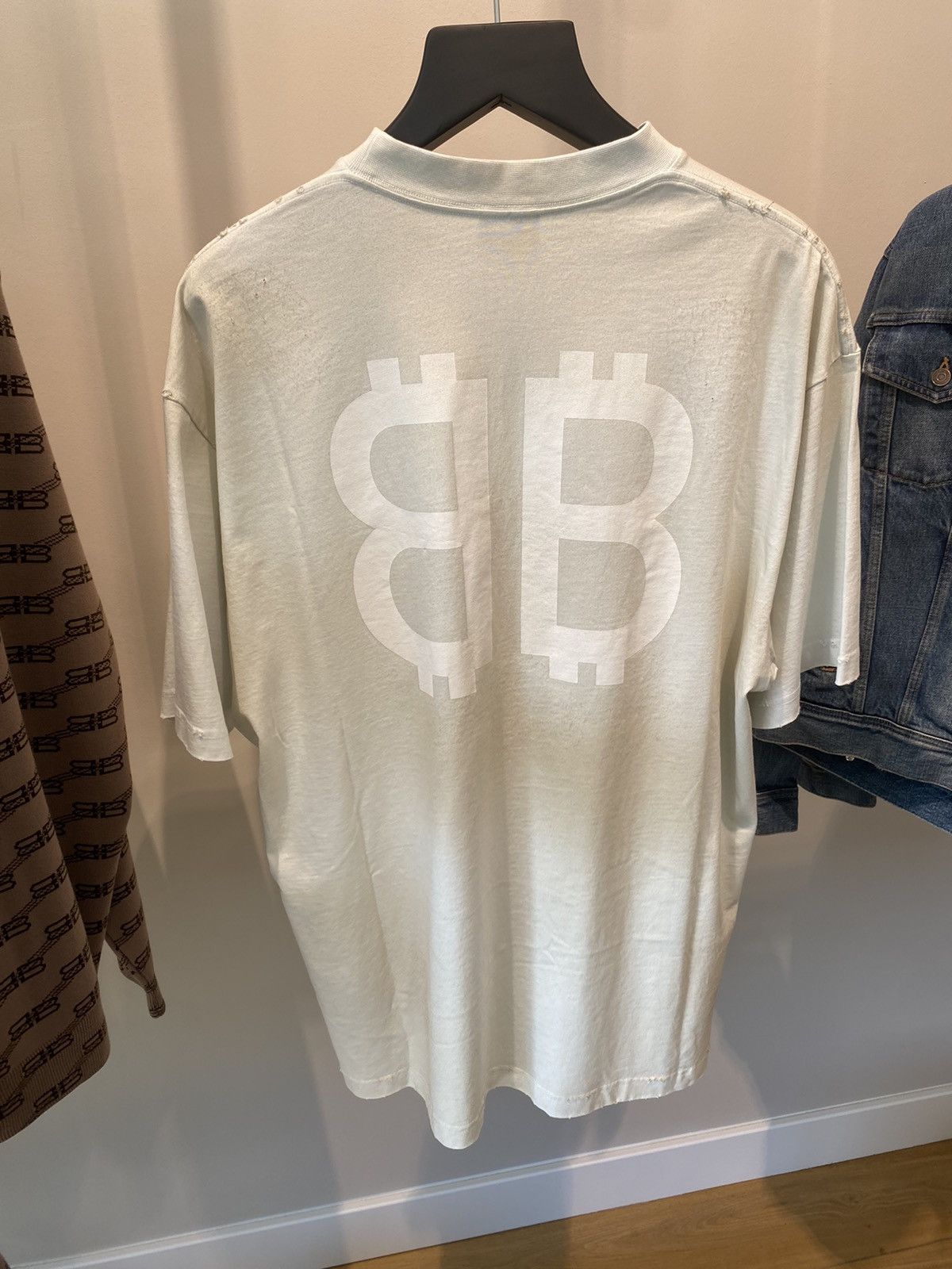 Balenciaga BNWT Balenciaga Crypto T-Shirt | Grailed