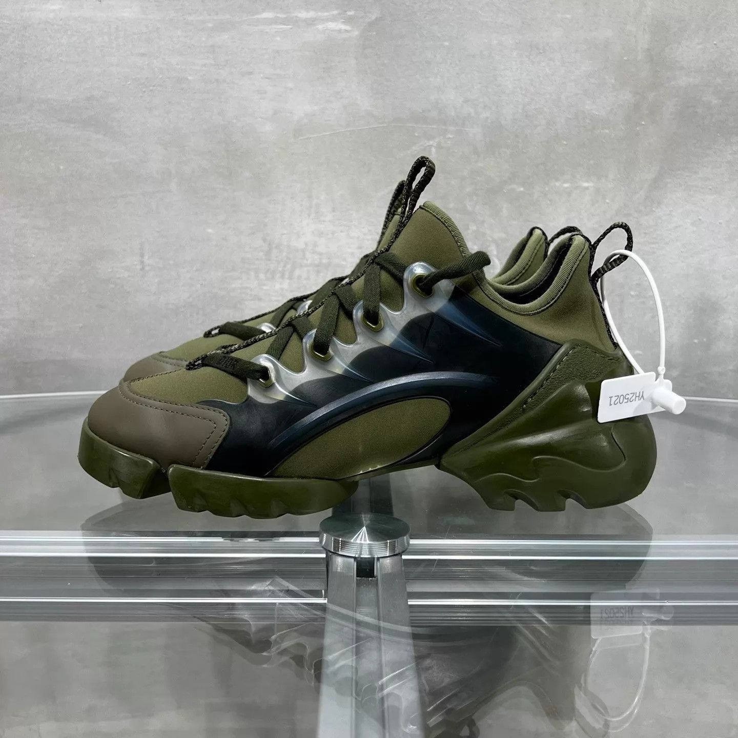 Dior Dior D-Connect Dad Shoe Military Green 36.5 Size US 6 / IT 36 - 3 Thumbnail