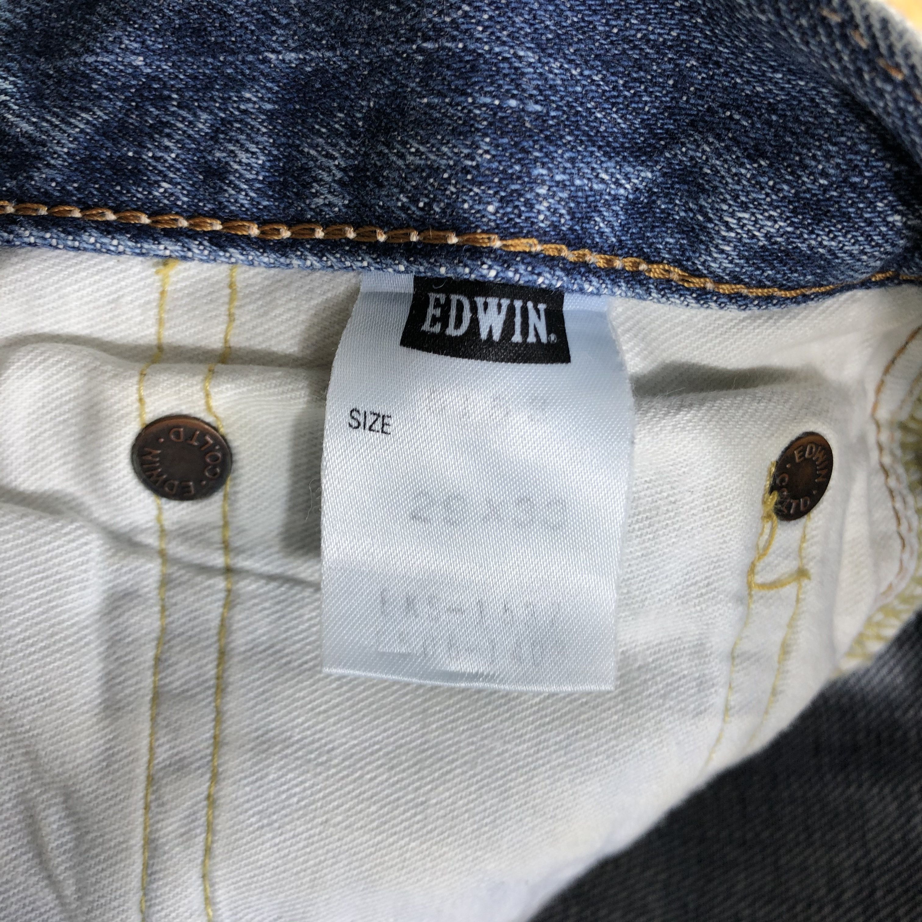 Edwin Vintage Blue Wash Edwin 505 Selvedge Jeans-JM3602 Size US 32 / EU 48 - 9 Thumbnail