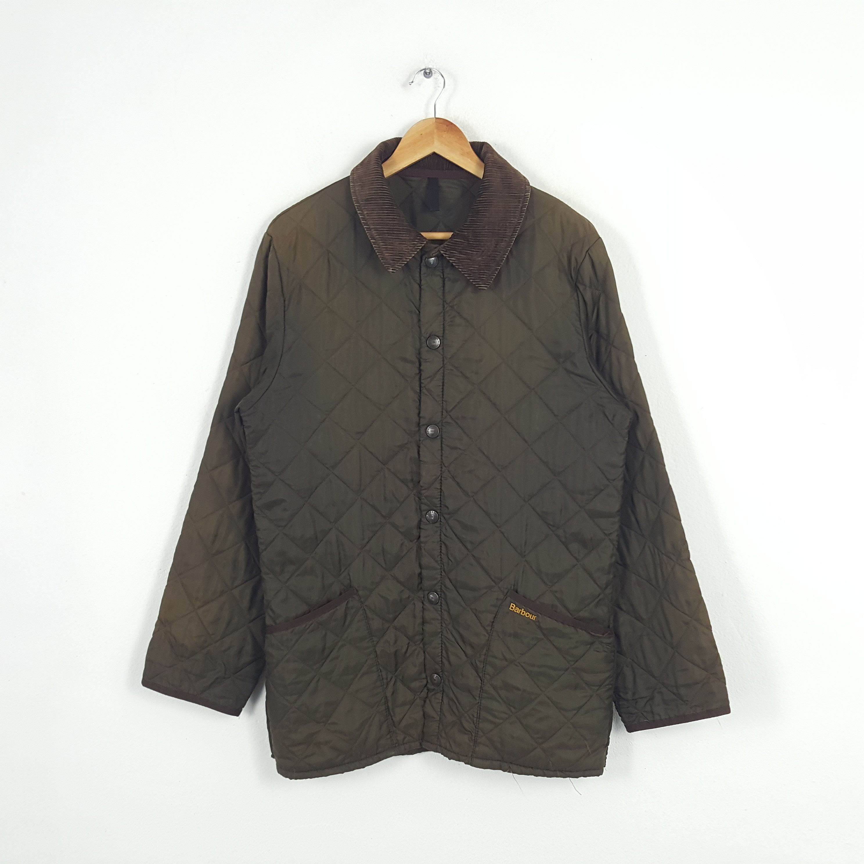 Barbour × Vintage Vintage Barbour Designer Brand Winter Jacket Size US M / EU 48-50 / 2 - 1 Thumbnail