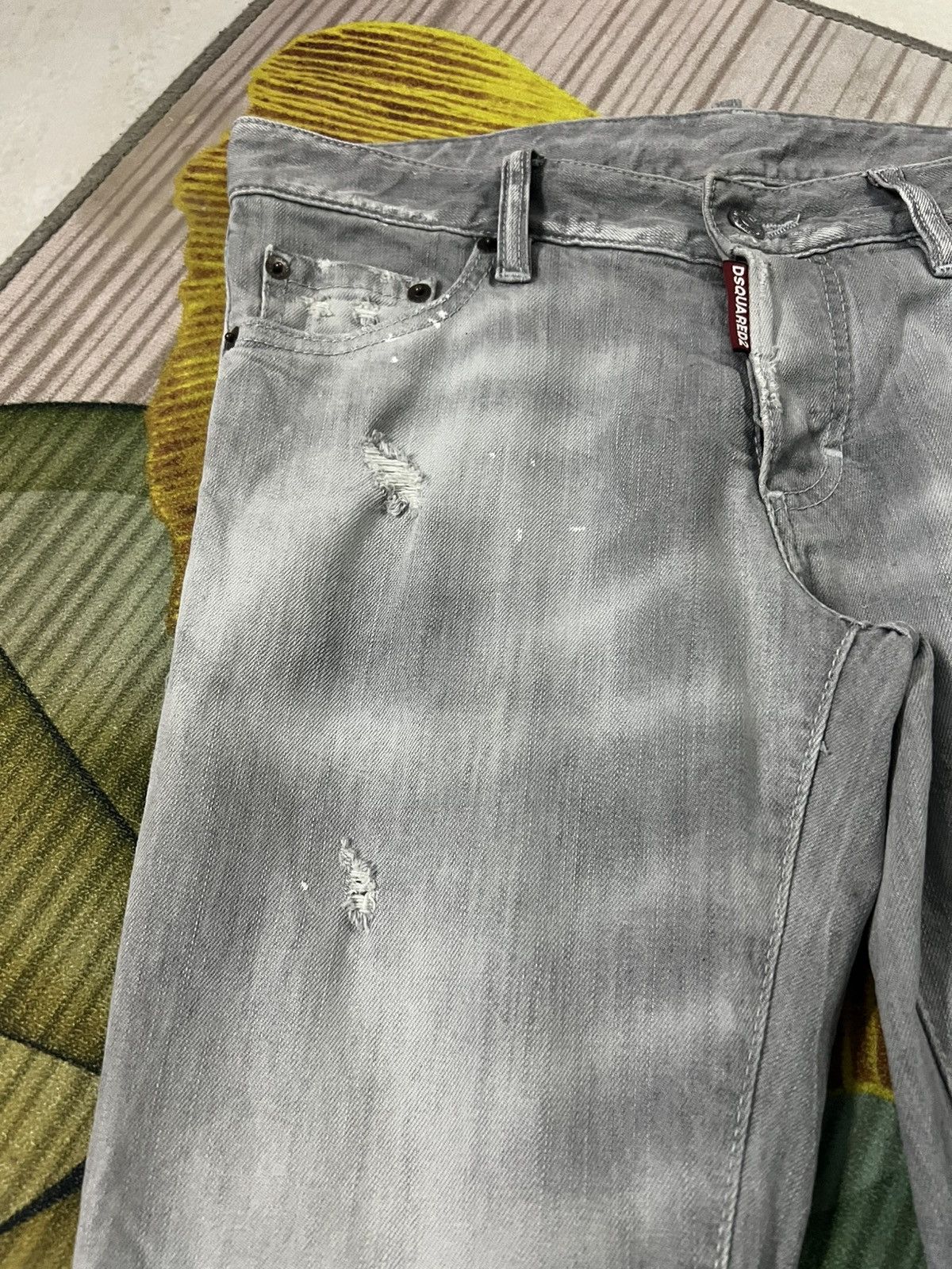 Dsquared2 💥Vintage Dsquared2 Distress Faded Jean Size US 32 / EU 48 - 11 Thumbnail