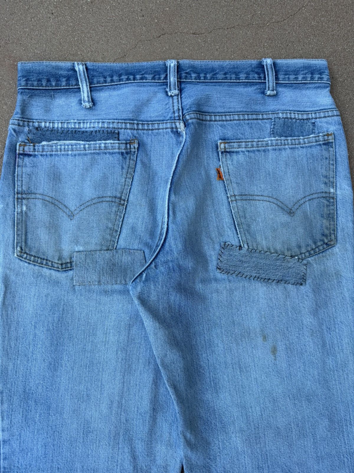 Levi's Vtg 80’s Levi’s 684 Orange Tab Bellbottom Flare Jeans 34x30 Size US 34 / EU 50 - 7 Thumbnail