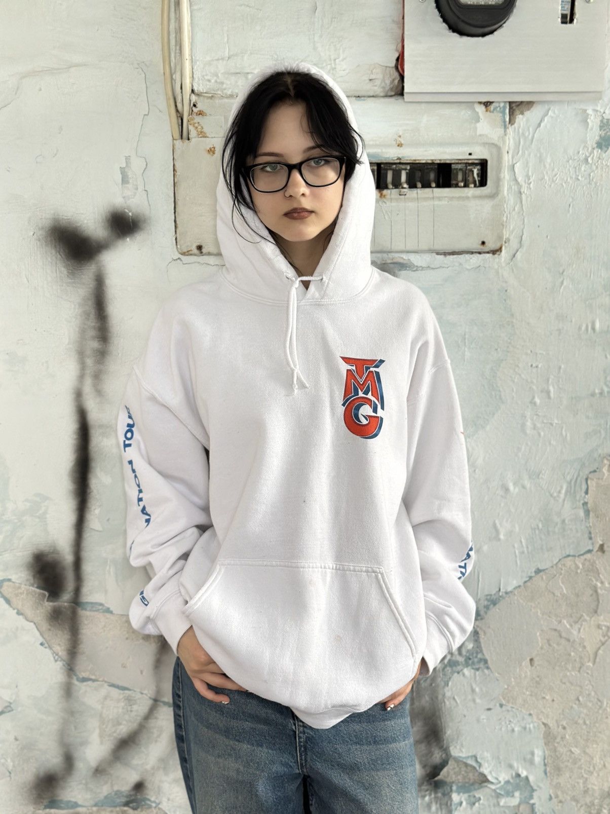 Band Tees VTG Mans Hoodie Tiny Meat Gang Global Domination Tour TMC Size US L / EU 52-54 / 3 - 2 Thumbnail