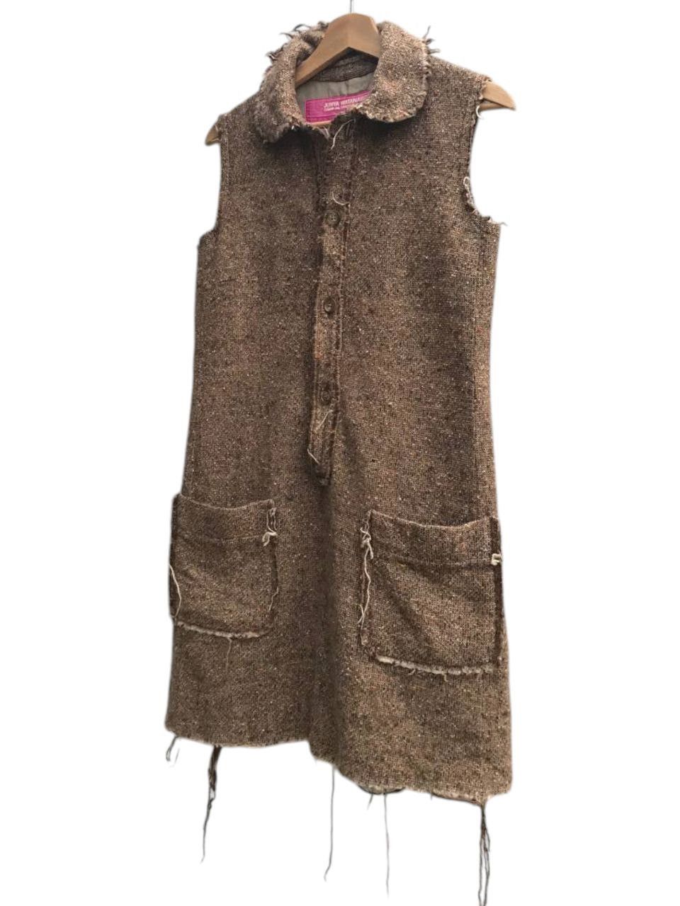 Comme des Garcons × Junya Watanabe AW04 Junya Watanabe Tweed Woven Dress Size S / US 4 / IT 40 - 6 Thumbnail