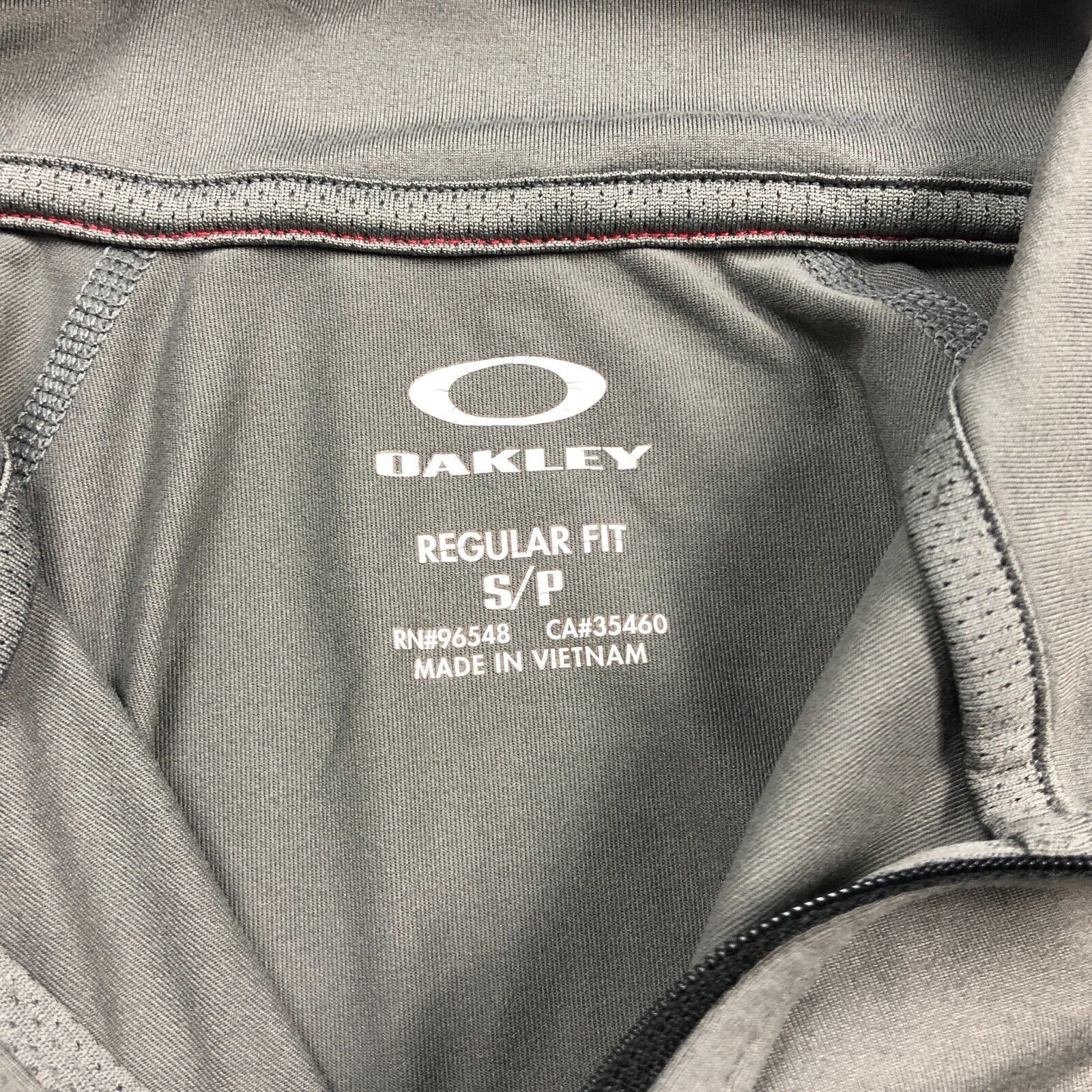 Oakley × Vintage Oakley 1/4 Zip Pullover Lightweight Work Out Running Small Size US S / EU 44-46 / 1 - 7 Thumbnail