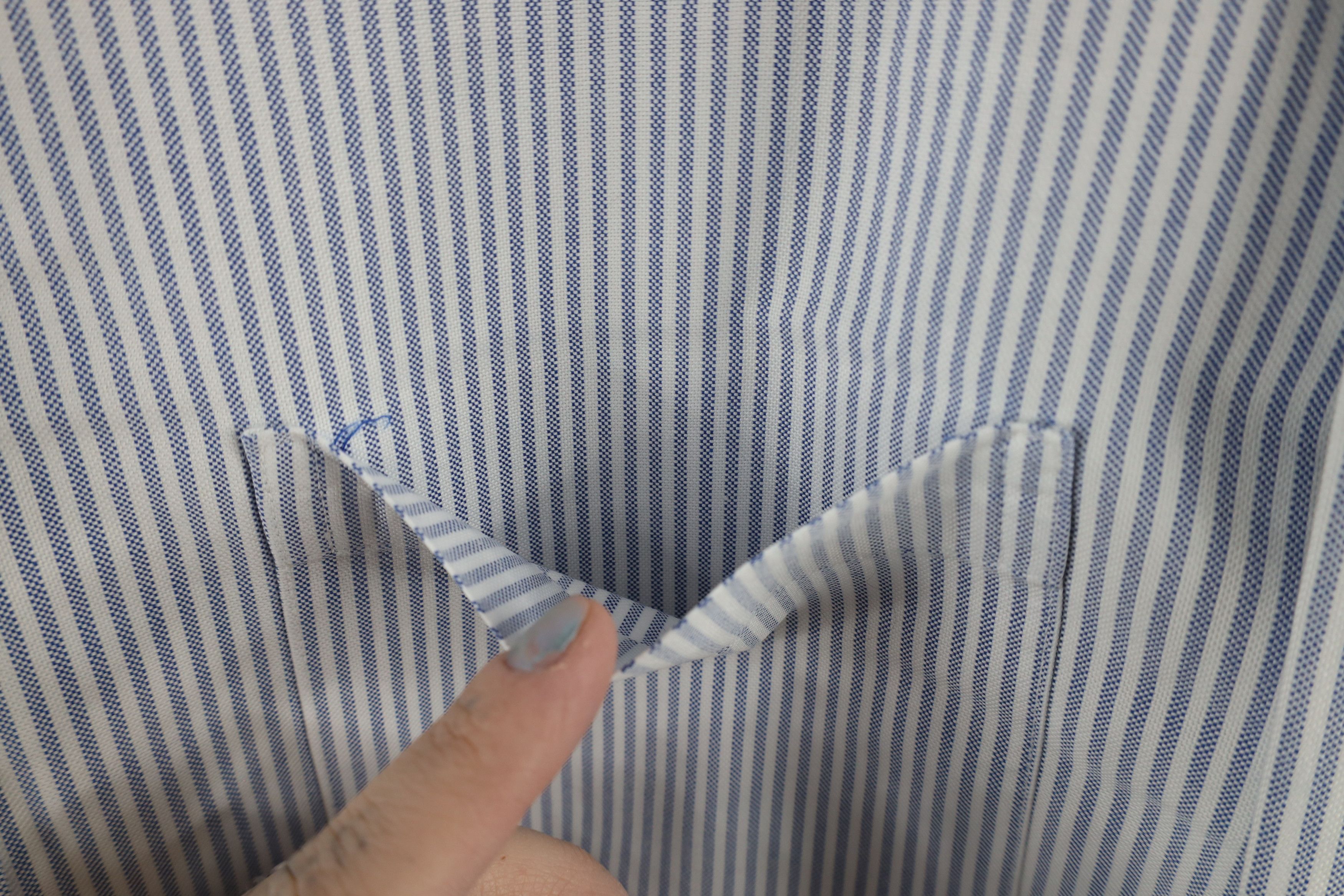 Brooks Brothers × Vintage Vintage 90s Brooks Brothers Cotton Button Down Shirt Stripe Size US L / EU 52-54 / 3 - 7 Thumbnail