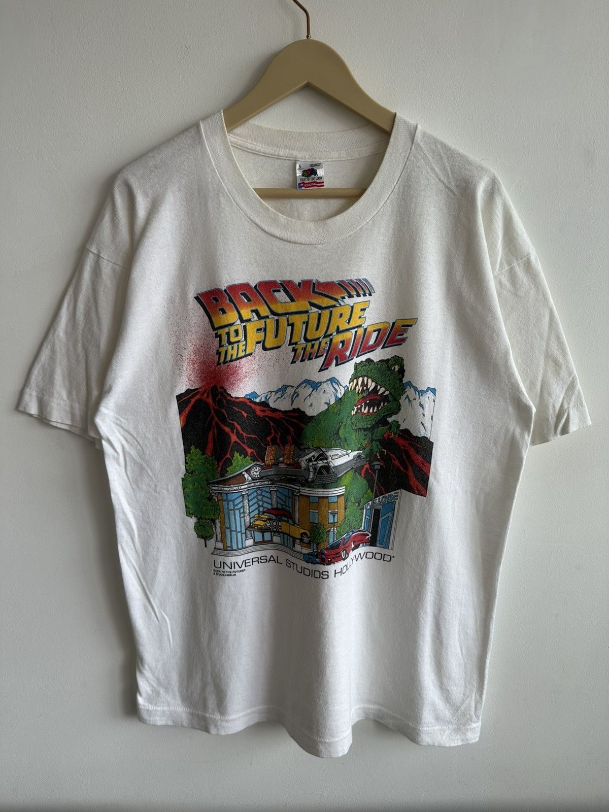 Universal Studios Vintage 90’s Back To The Future The Ride Movie USA RARE Size US L / EU 52-54 / 3 - 2 Thumbnail