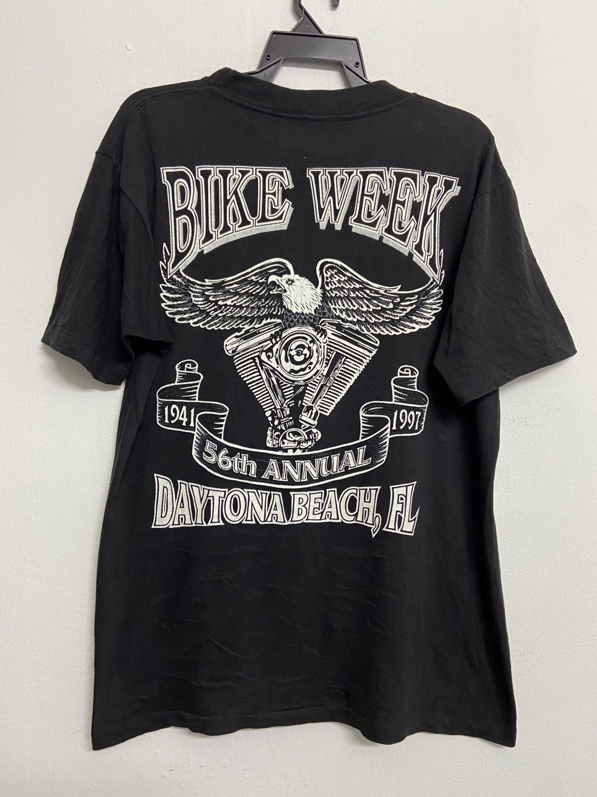 Harley Davidson Harley Davidson Vintage Tee 56 Years Bike Week Daytona Shirt Size US L / EU 52-54 / 3 - 5 Thumbnail