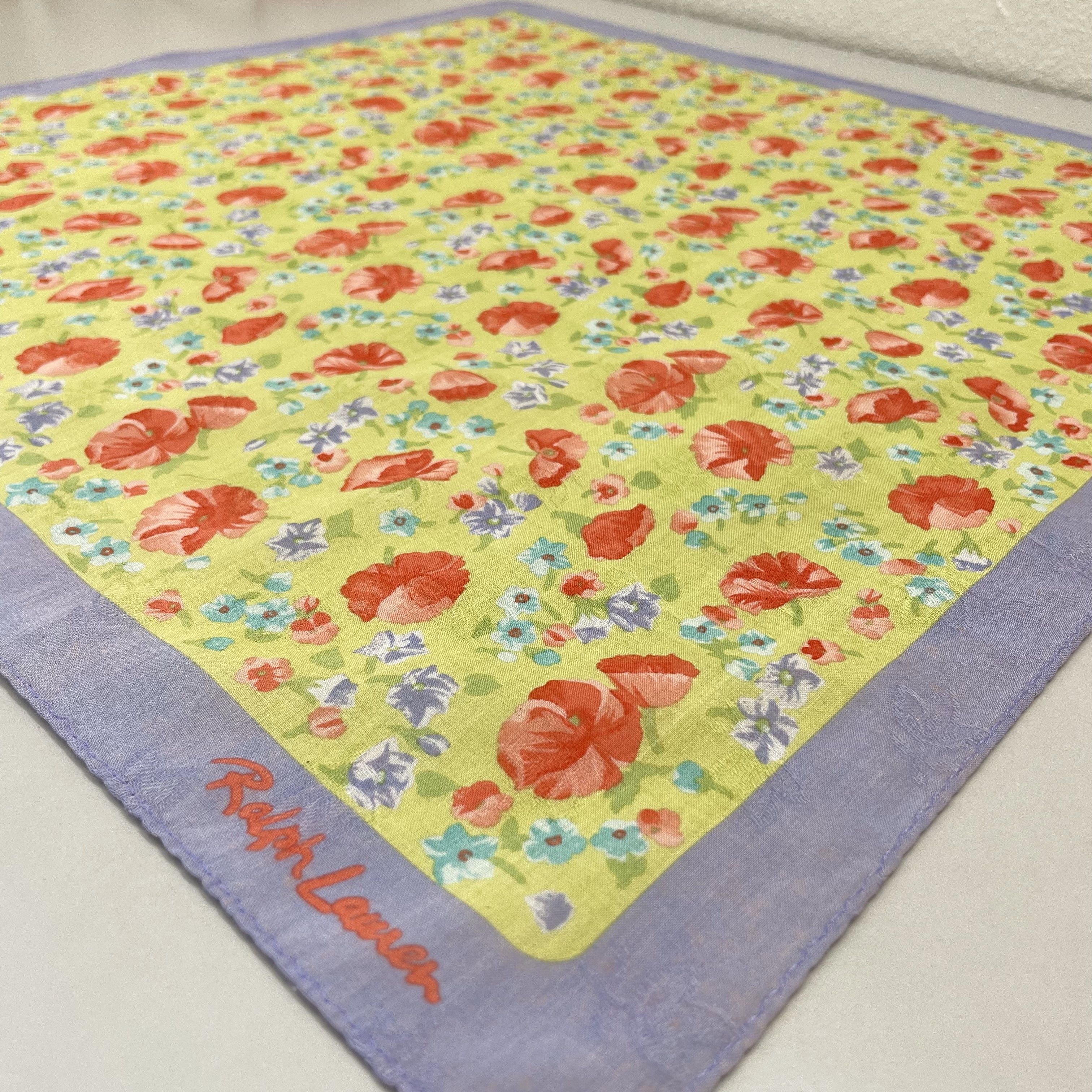Ralph Lauren × Vintage Ralph Lauren Handkerchief / Neckerchief / Bandana - 4291 Size ONE SIZE - 2 Thumbnail