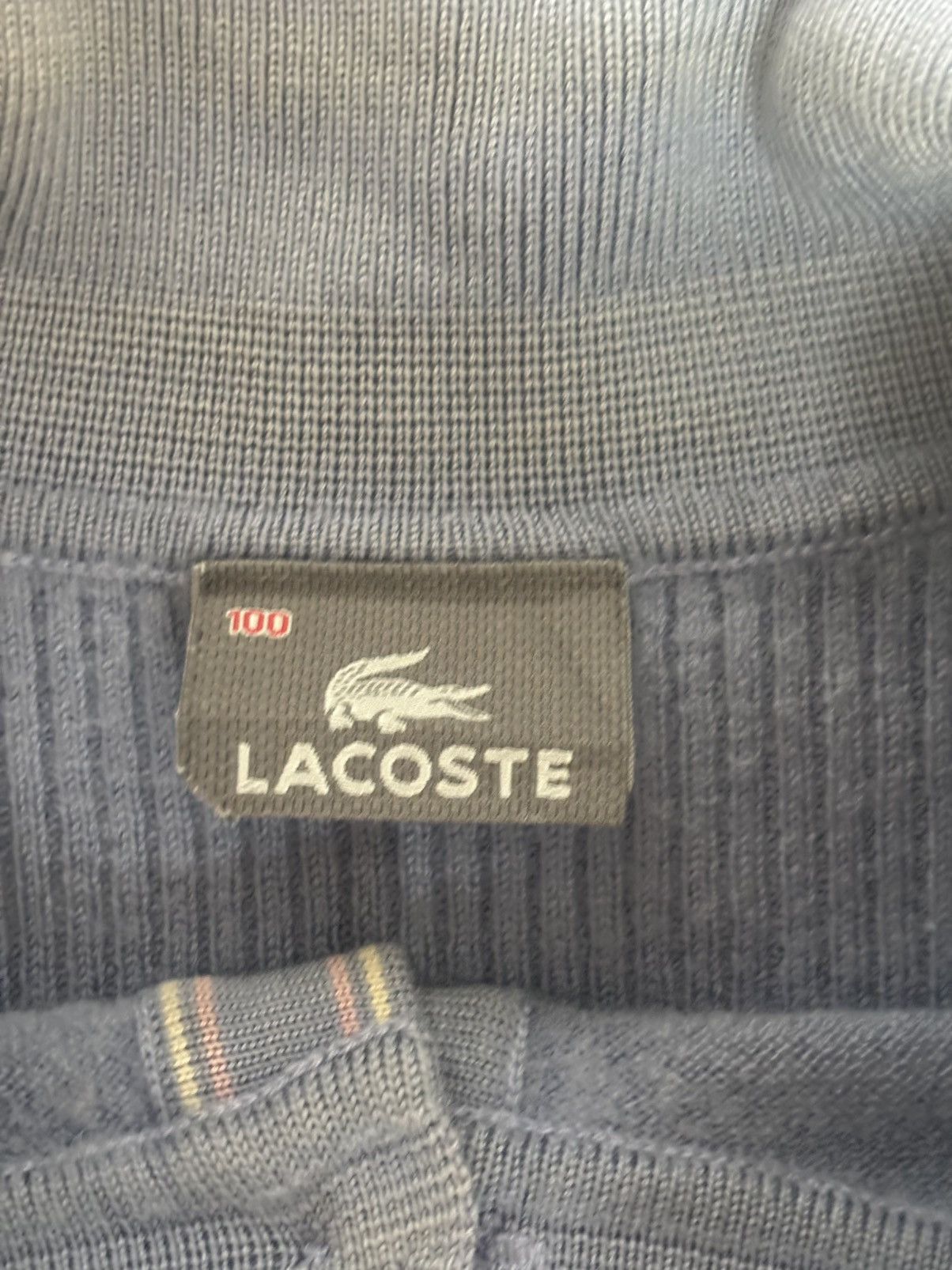 Lacoste Light blue cardigan button jacket Lacoste size S Size S / US 4 / IT 40 - 10 Thumbnail
