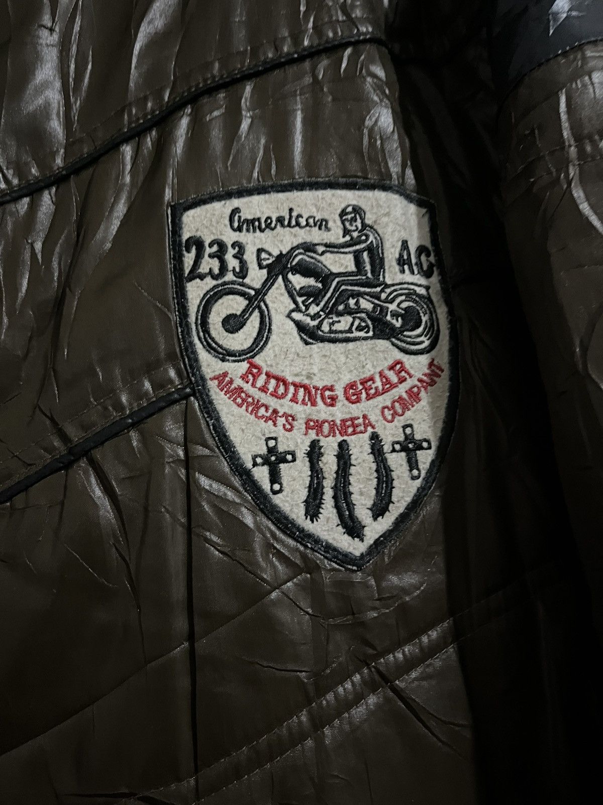 Japanese Brand 2000s Japanese Glonedev Puffer Biker Jacket Size US L / EU 52-54 / 3 - 6 Thumbnail