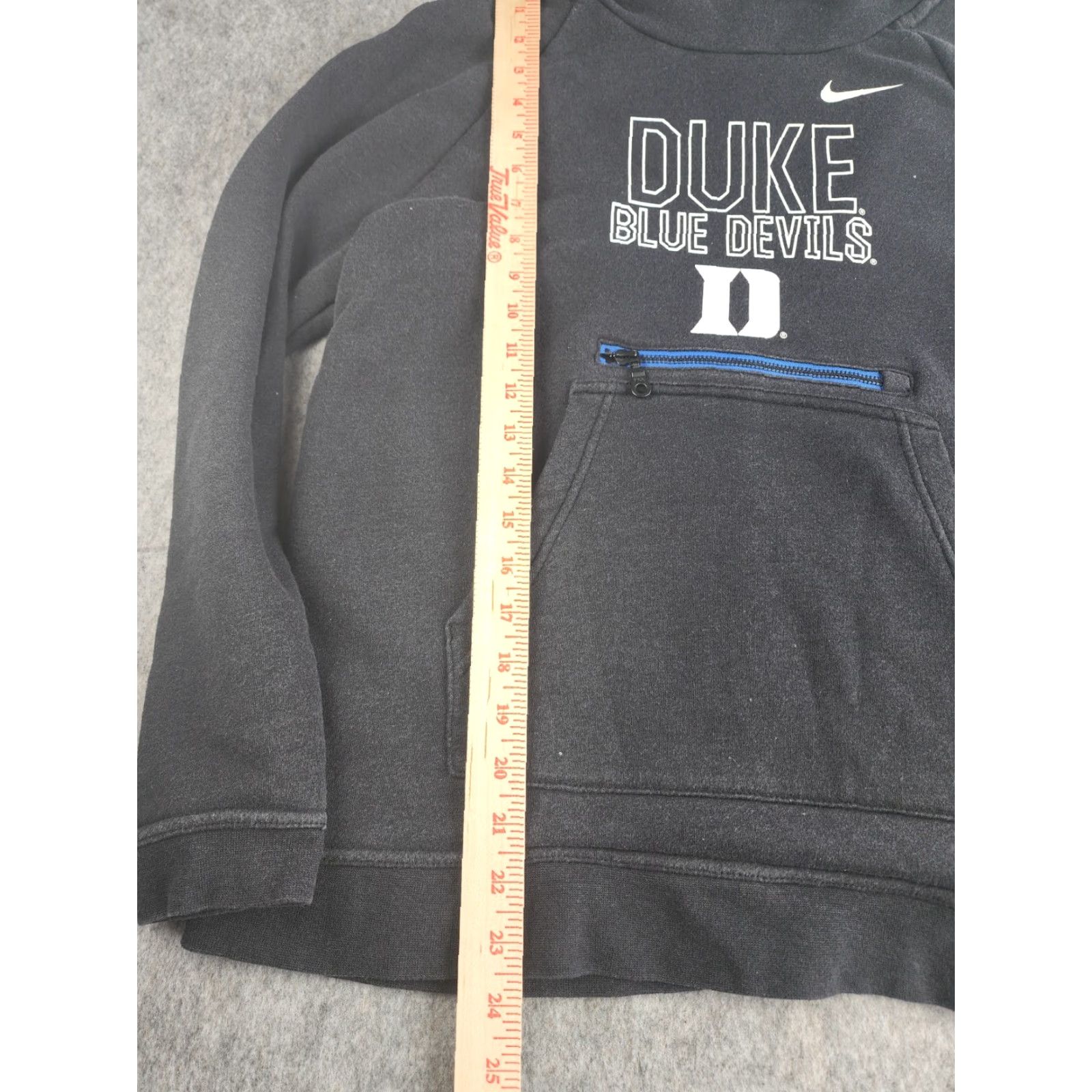 Nike VINTAGE Nike Red Sweatshirt Duke Blue Devils Cowl Neck Pullover Sz Small Mens Long Sleeve Drawstring Red/Blue Cotton, Cotton Blend, Polyester Sports Size US S / EU 44-46 / 1 - 7 Thumbnail