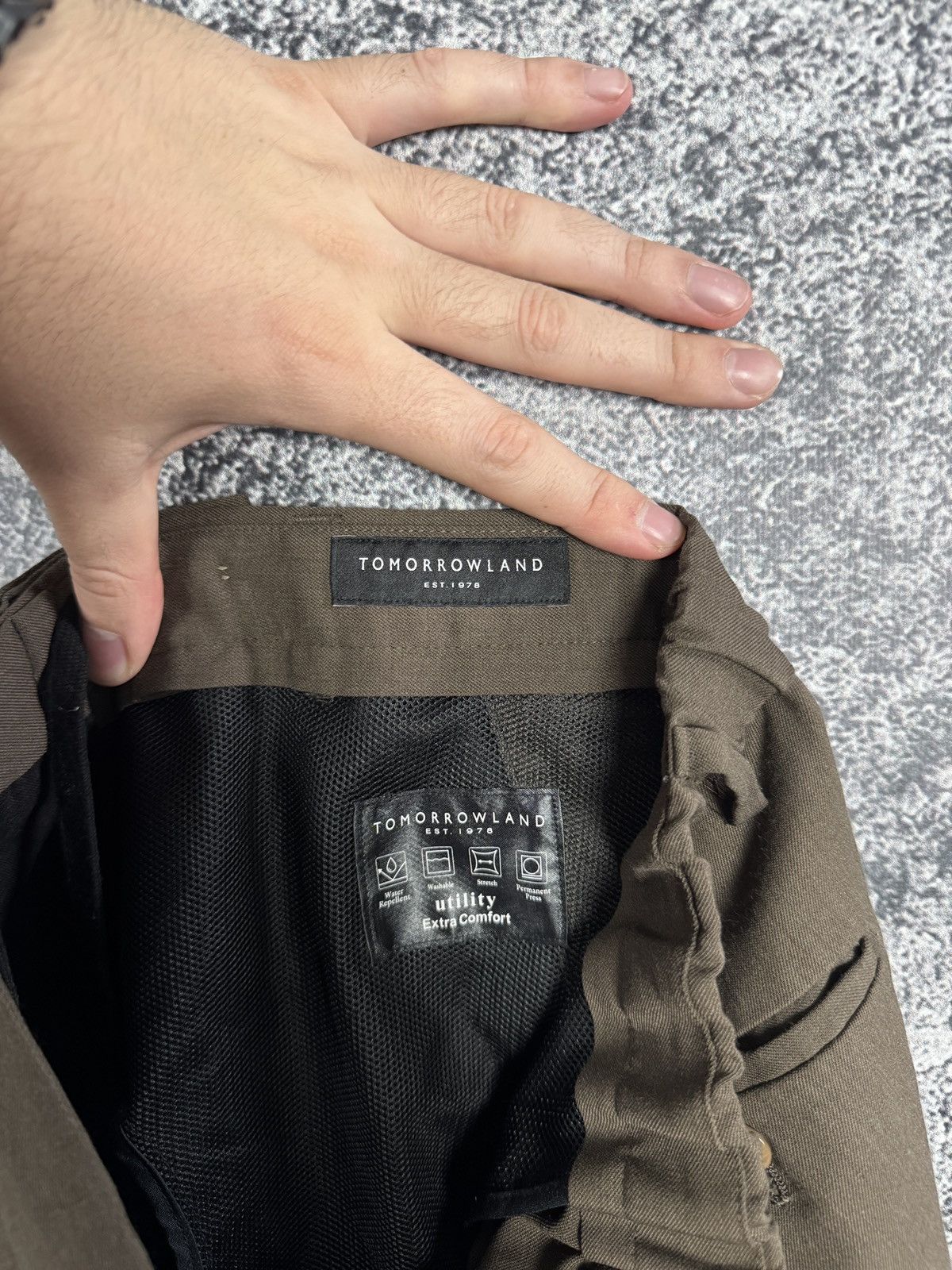 Tomorrowland TOMORROWLAND Utility Extra Comfort Dress Pants Japan Size S Size 40S - 7 Thumbnail