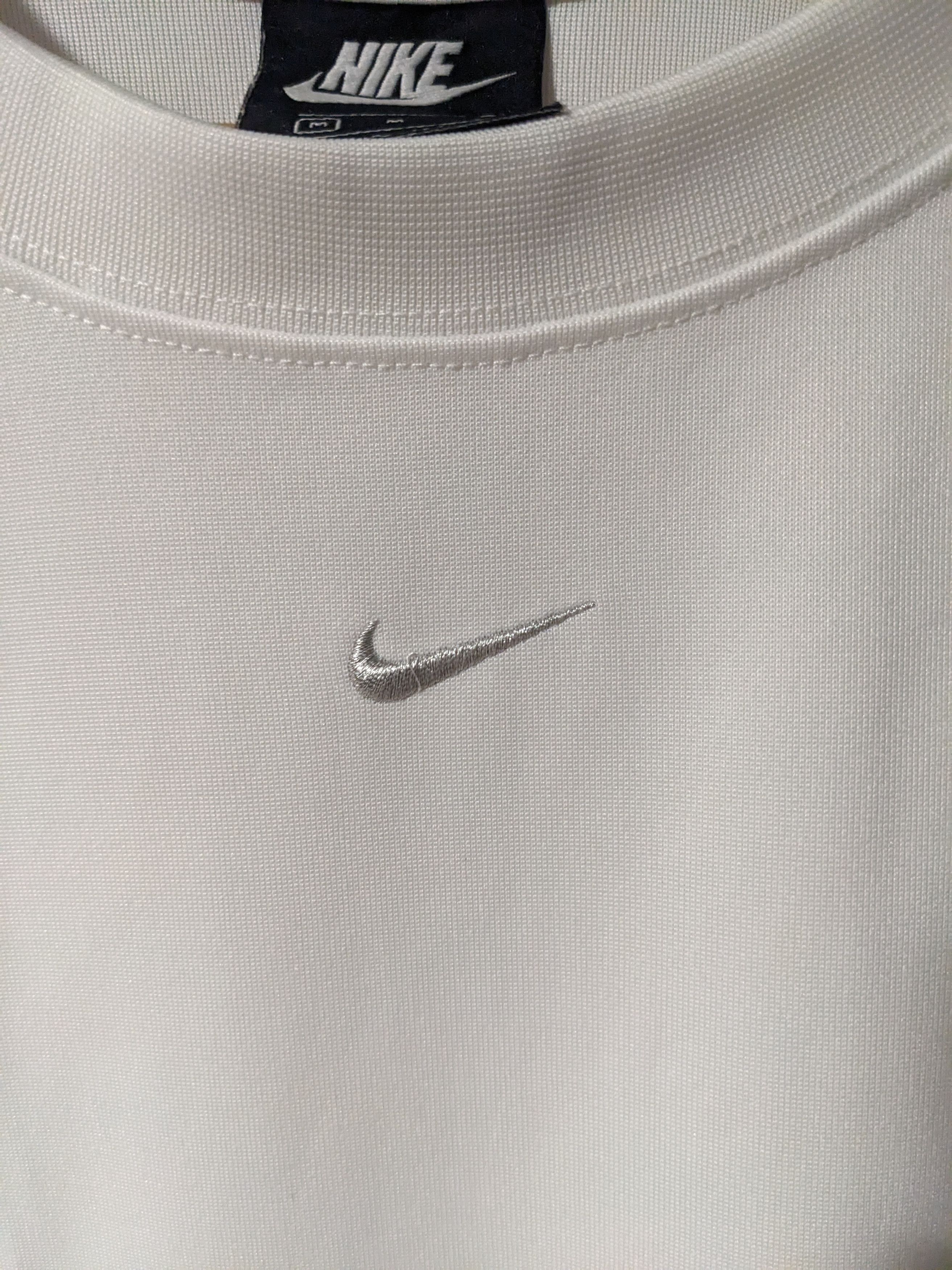 Nike × Vintage Vintage Y2K Nike Center Swoosh Medium Thermal Long-Sleeve Size US M / EU 48-50 / 2 - 2 Thumbnail