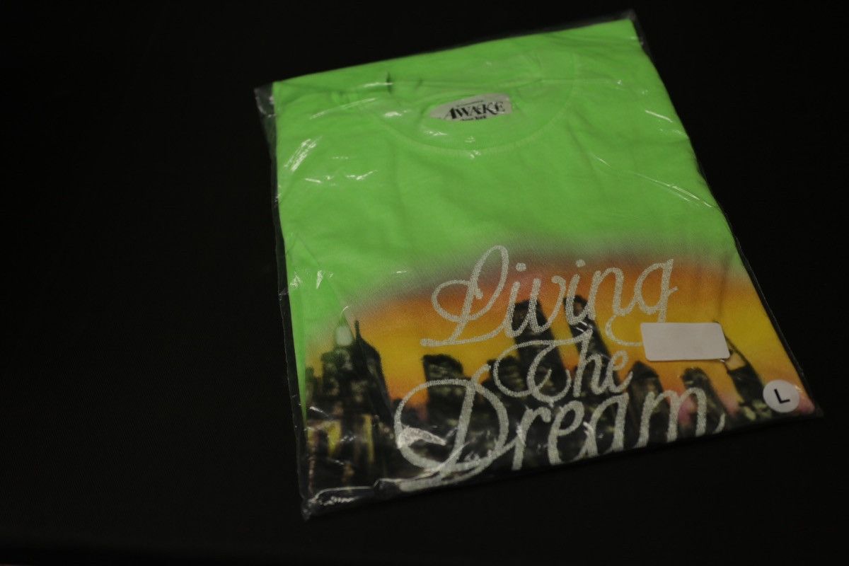 Awake NY Green Sz Medium Awake NY Living the Dream Tee Size US M / EU 48-50 / 2 - 8 Thumbnail