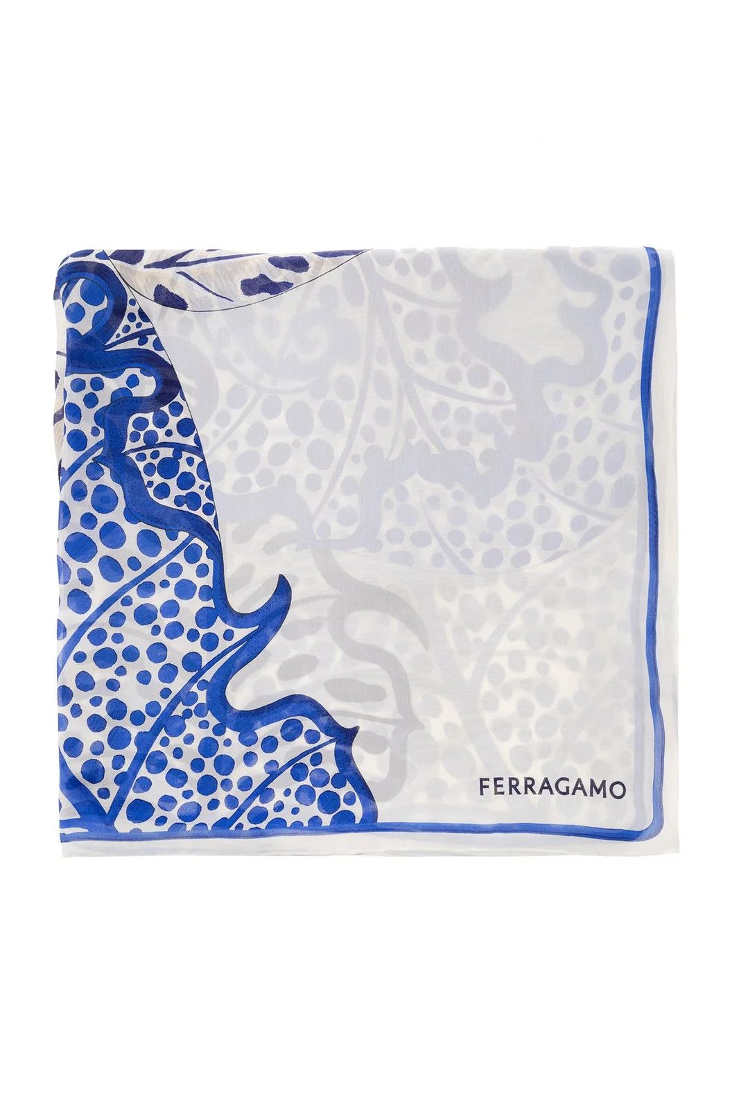 Salvatore Ferragamo o1s1rm1024 Size: 90x90 Cm / Scarf in Multicolor Size ONE SIZE - 5 Thumbnail