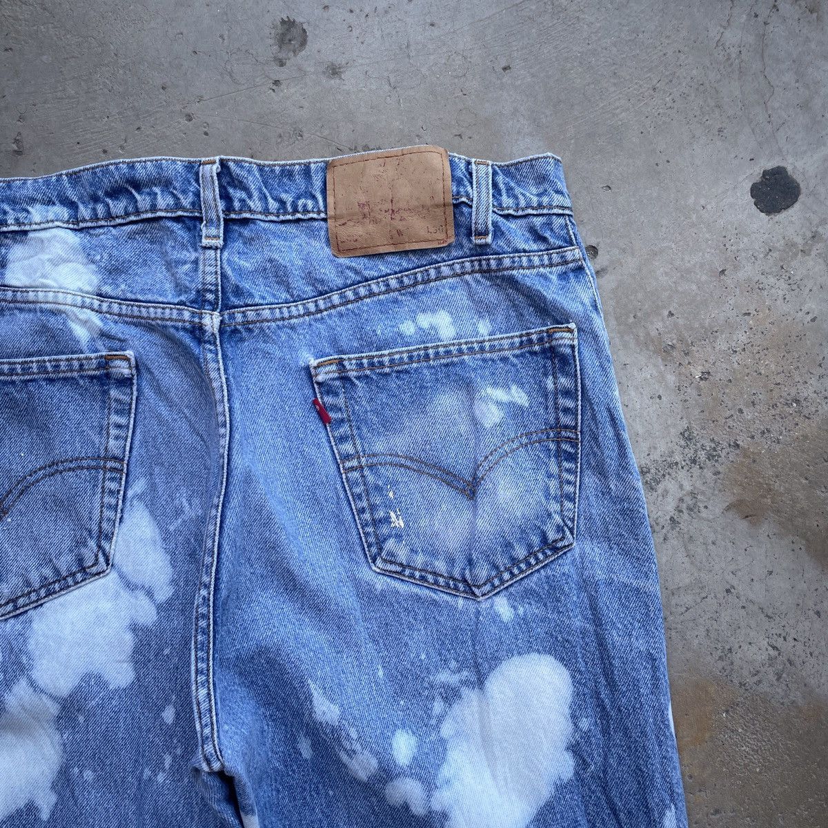 Levi's Vintage Levis Acid Wash Denim Jeans Size US 34 / EU 50 - 7 Thumbnail