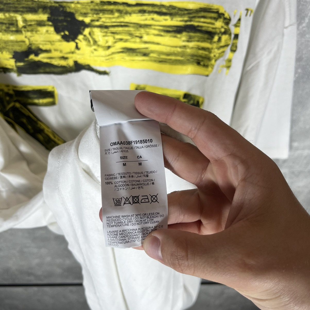 Off-White OFF WHITE ACRYLIC ARROWS VINTAGE TEE TSHIRT VIRGIL ABLOH Size US XL / EU 56 / 4 - 17 Thumbnail