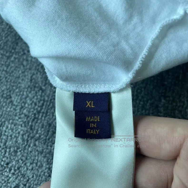 Louis Vuitton Louis Vuitton White embossed short sleeve Size US XL / EU 56 / 4 - 6 Thumbnail