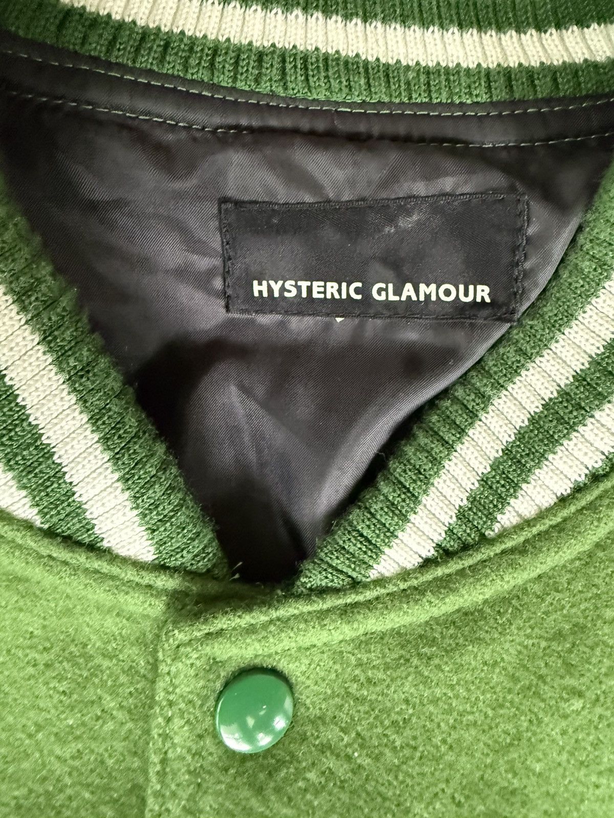 Hysteric Glamour ARCHIVE HYSTERIC GLAMOUR LUBMA VARSITY JACKET Size US M / EU 48-50 / 2 - 3 Thumbnail