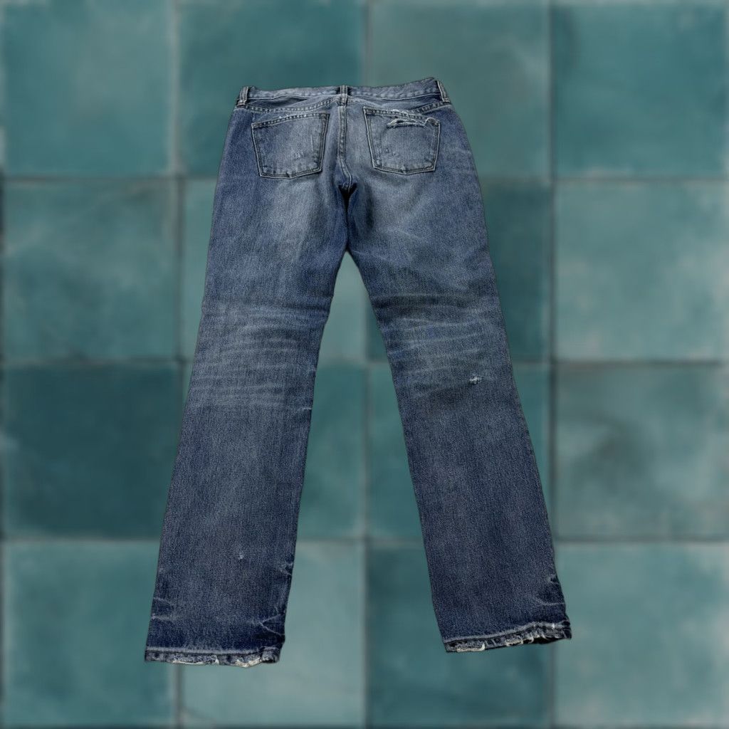 J.Crew J.Crew Jeans Women’s 25 Blue Distressed Patchwork Boyfriend Size 42" / US 20 - 1 Thumbnail