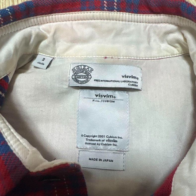 Visvim visvim tartan check flannel shirt 2501-Nextarrow Size US M / EU 48-50 / 2 - 3 Thumbnail