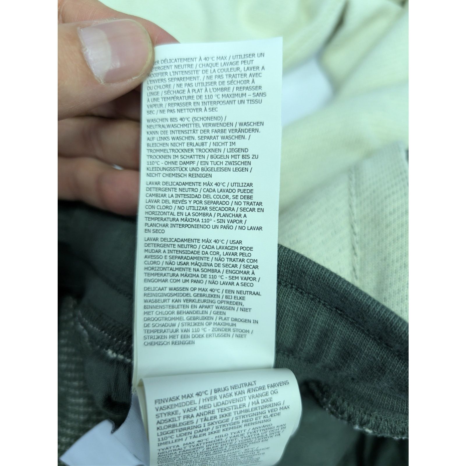 Stone Island o1rshd1 Fleece Pants in Ivory Size US 36 / EU 52 - 19 Thumbnail