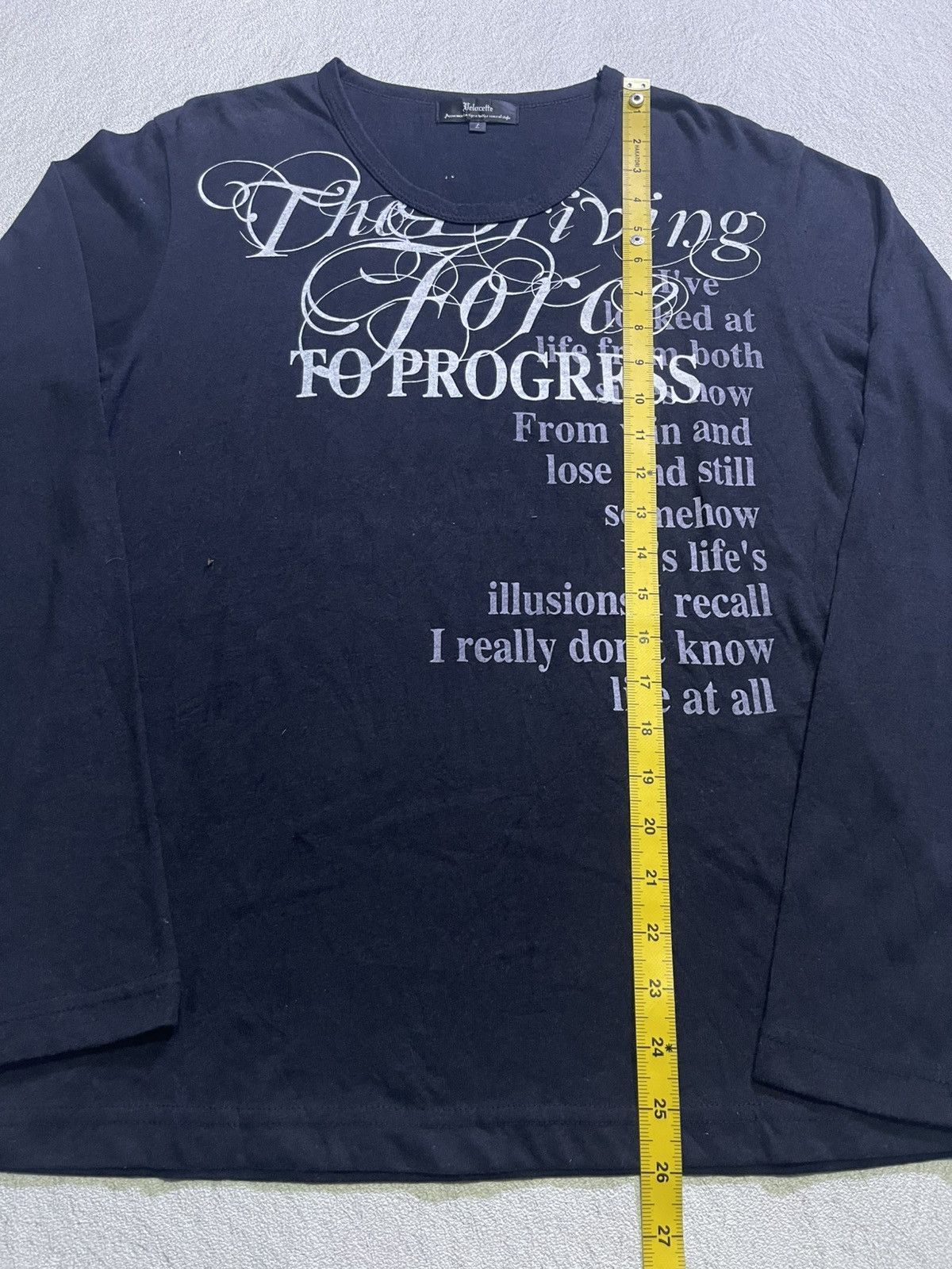 Hysteric Glamour Y2K BELACETTE long tshirt ifsix style Size US L / EU 52-54 / 3 - 7 Thumbnail
