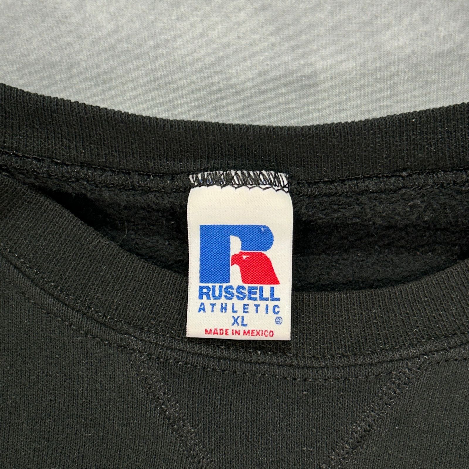 Russell Athletic VTG Russell CMR Rustlers black athleisure sweatshirt mens XL Size US XL / EU 56 / 4 - 5 Thumbnail