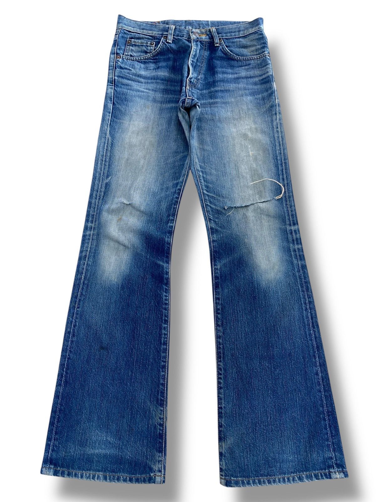 Edwin Edwin Brand Mud Wash Style Flare Jeans Size US 30 / EU 46 - 1 Thumbnail