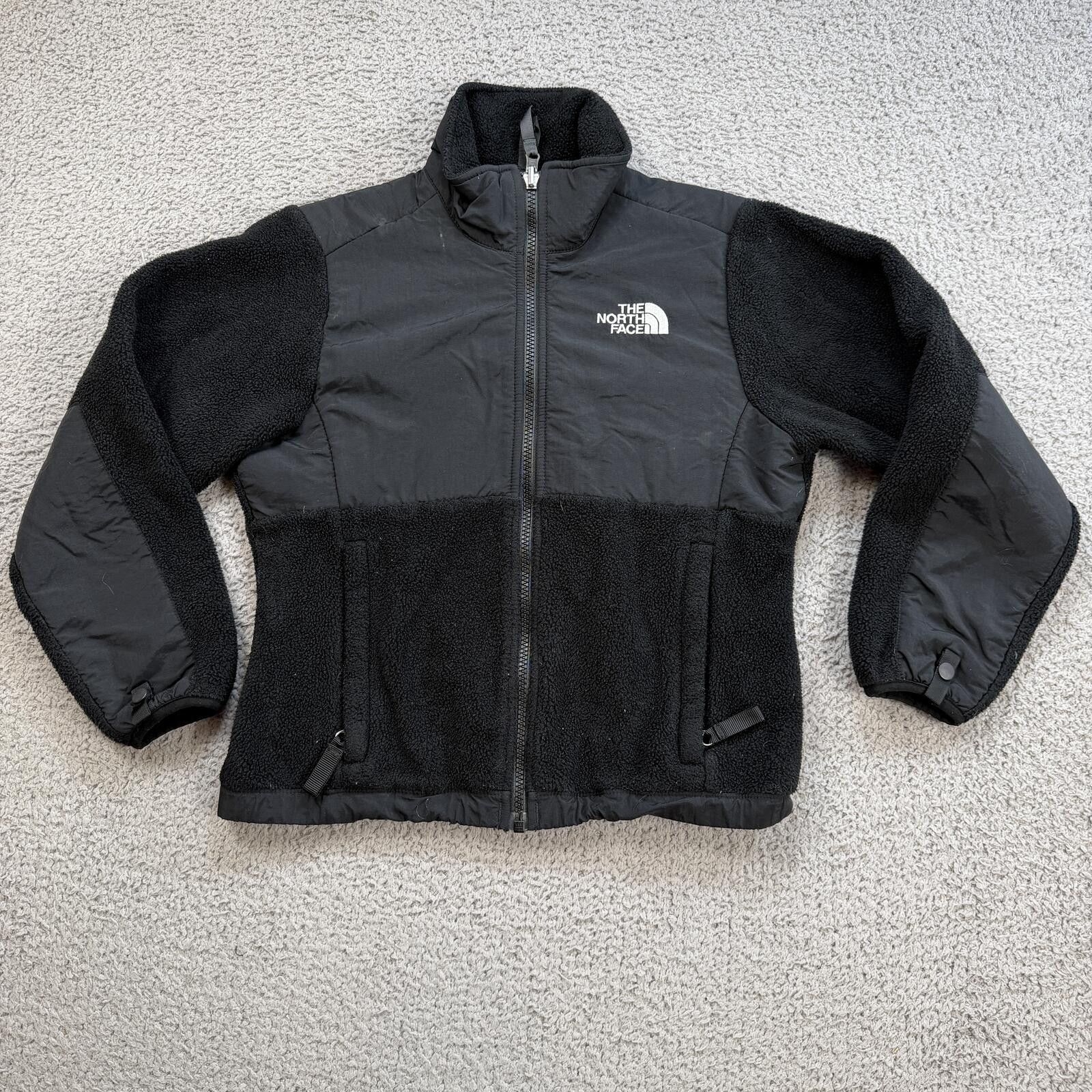 The North Face The North Face Girls S Black Denali Polartec Fleece Jacket Size S / US 4 / IT 40 - 1 Thumbnail