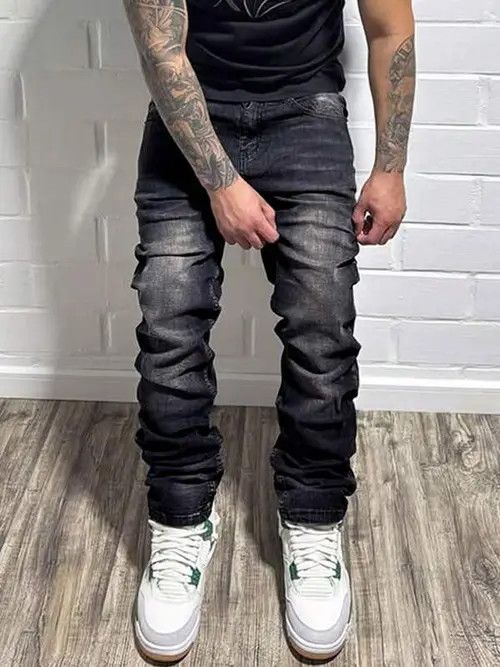 Other TRAP rap hip hop washed skinny jeans Size US 36 / EU 52 - 1 Thumbnail