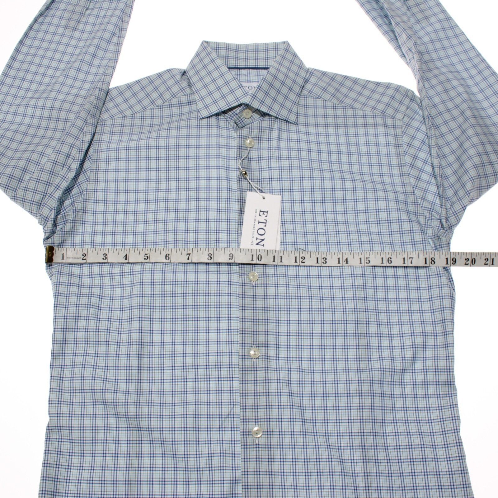 Eton Eton New with tags Shirt Size S US In Blue Size US S / EU 44-46 / 1 - 4 Thumbnail