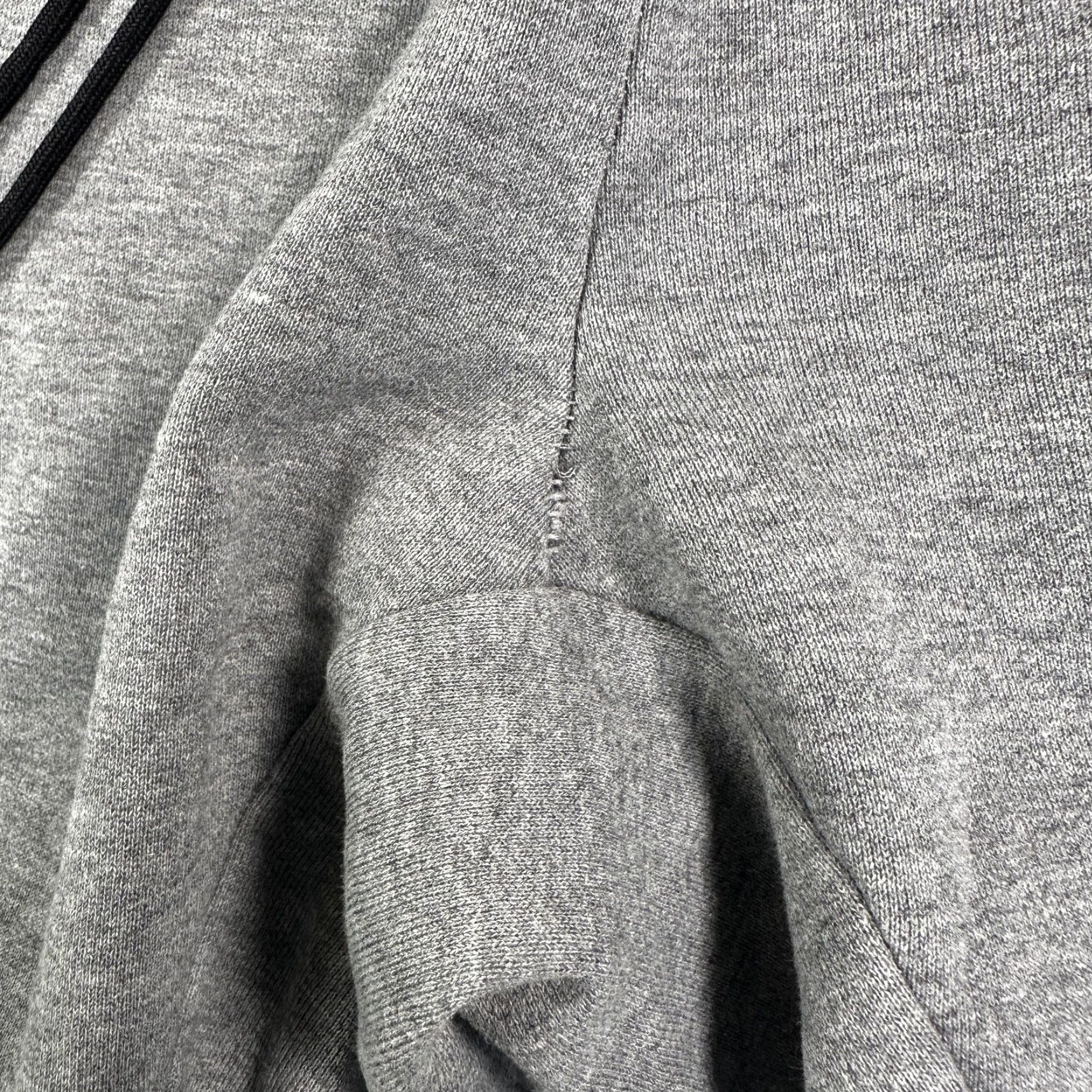 Nike Nike Pants Mens M Gray Fleece Joggers Sweatpants Zip Pocket 835862-091 Pocket Elastic Drawstring Tapered Regular Comfort Gym Training Running Walking Size US 31 - 4 Thumbnail