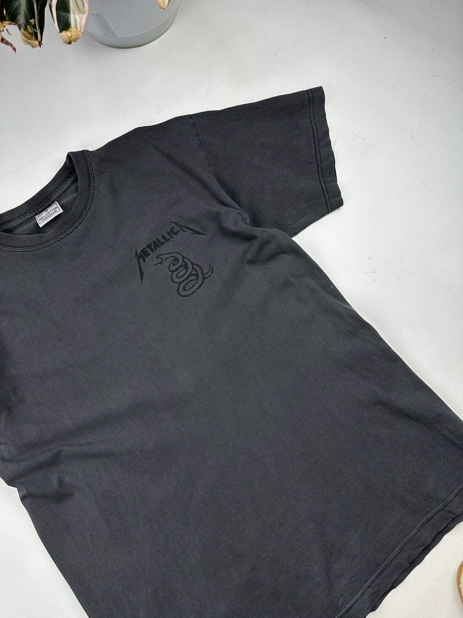 Band Tees OG Metallica Black Album Shirt vintage band faded tee Size US M / EU 48-50 / 2 - 3 Thumbnail