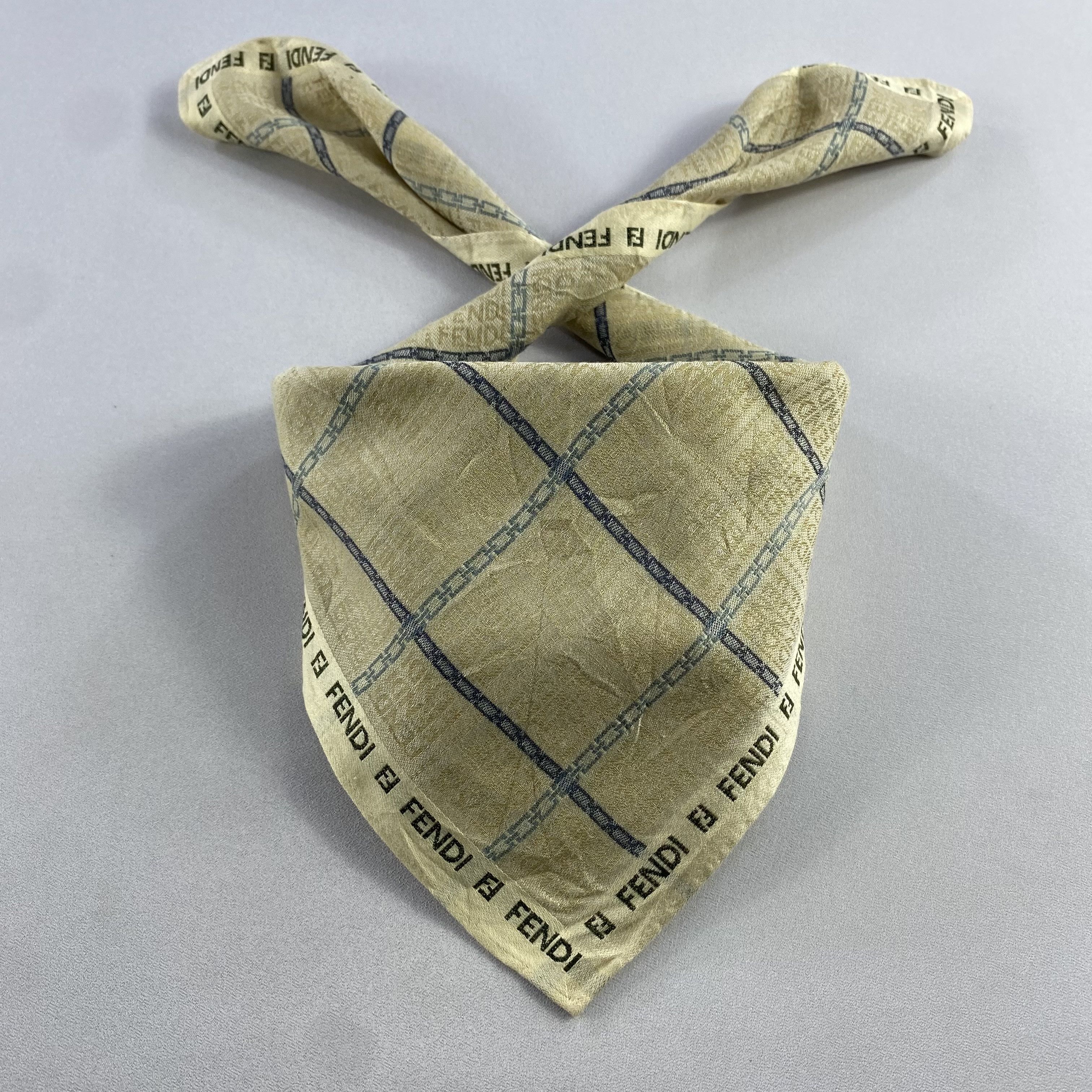 Vintage Fendi Bandana/ Handkerchief / Neckerchief Size ONE SIZE - 1 Thumbnail