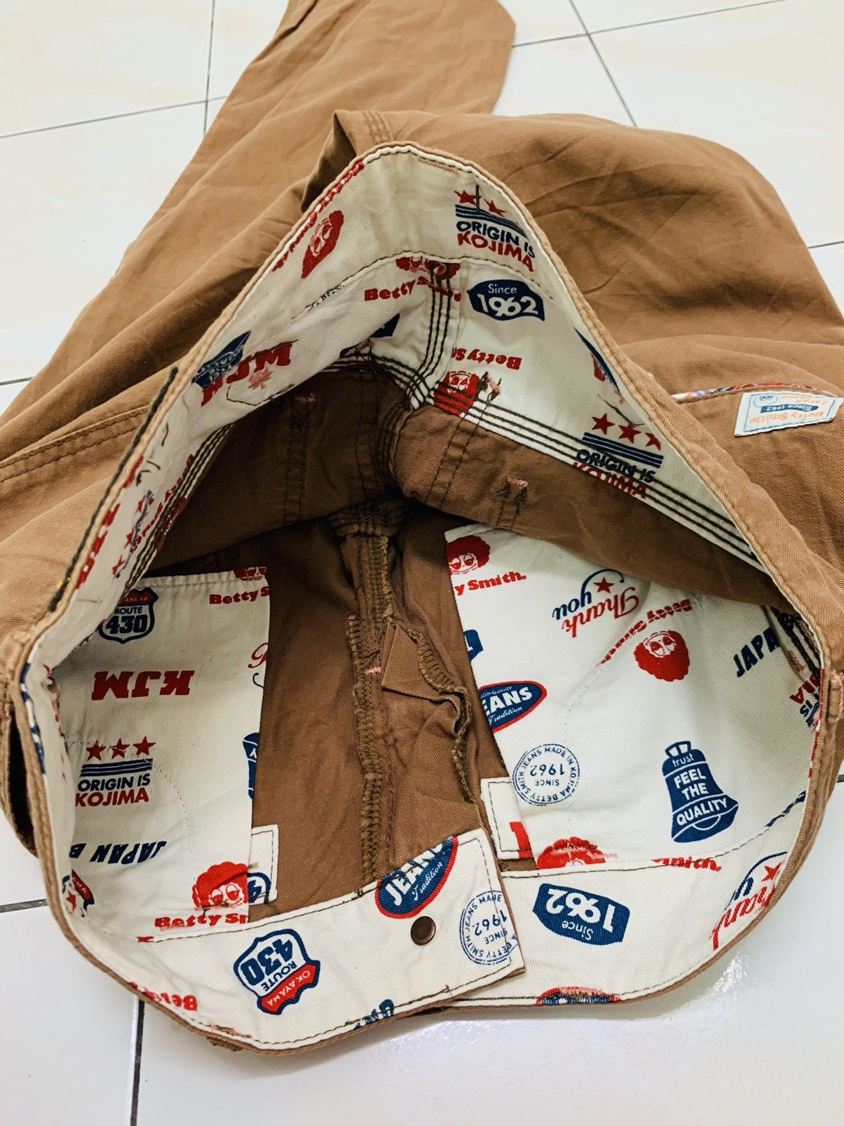 Japanese Brand × Vintage VINTAGE BETTY SMITH CARPENTER WORKPANTS. Size US 31 - 5 Thumbnail