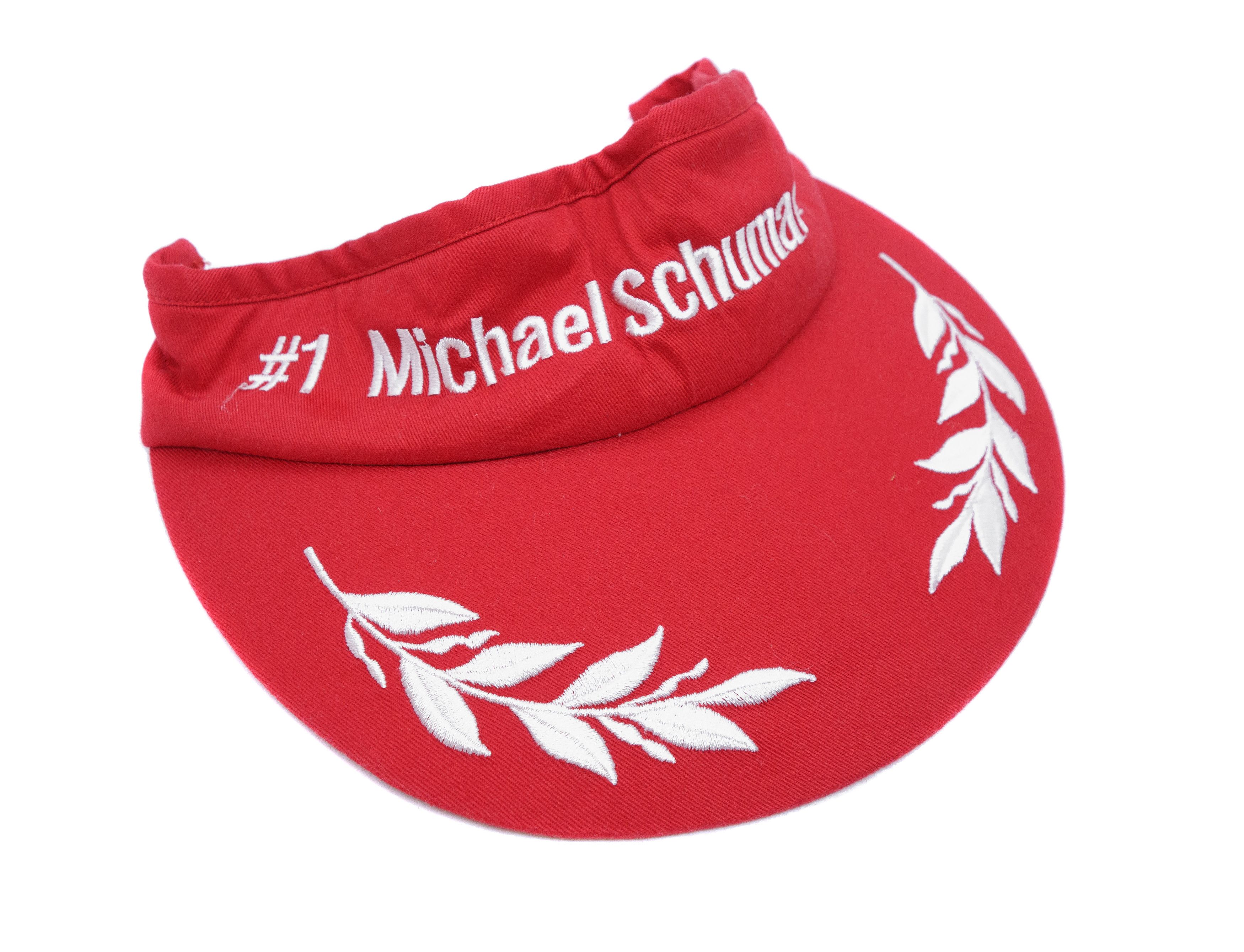 Ferrari 90S Michael Schumacher Logo Visor Cap Size ONE SIZE - 1 Thumbnail