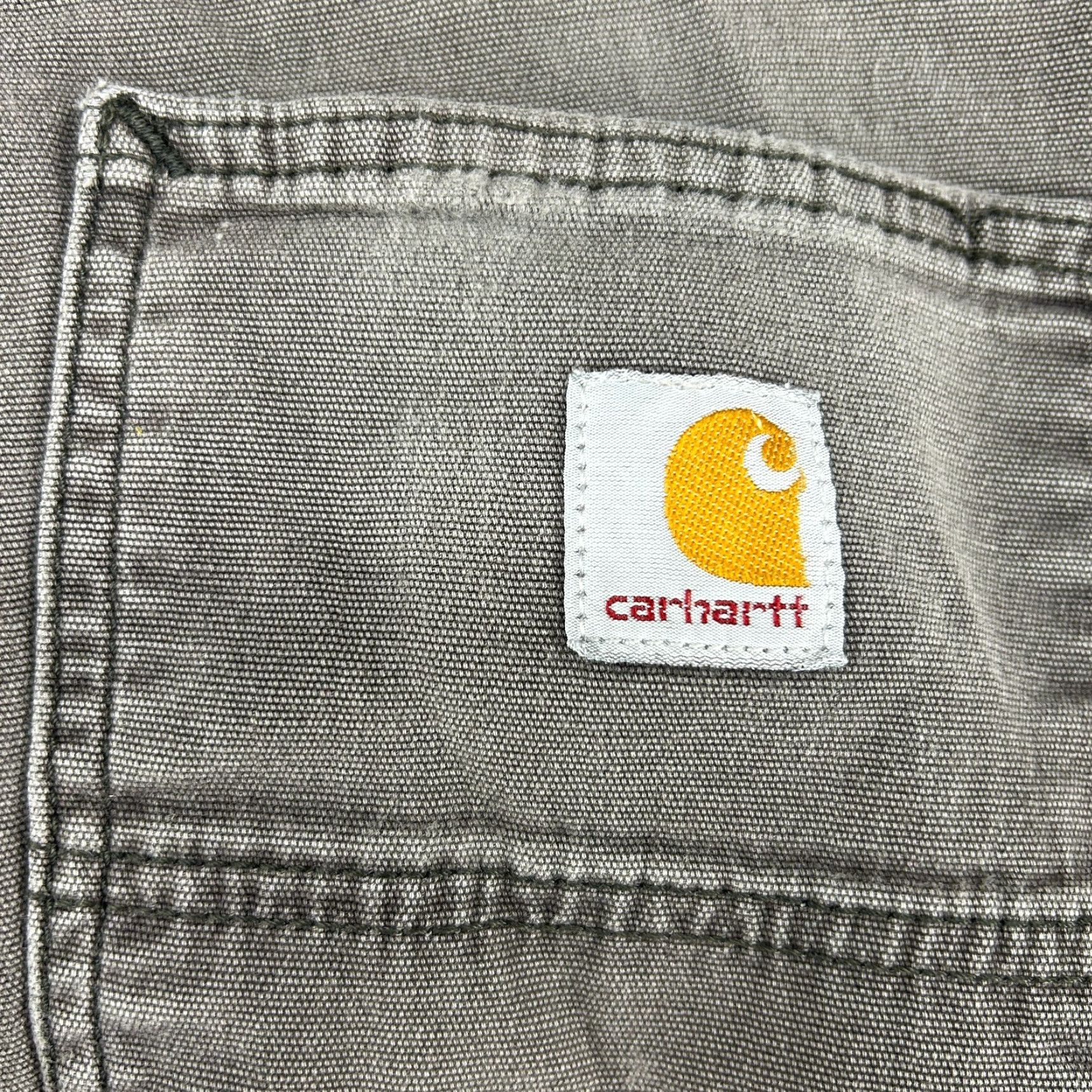Carhartt Carhartt Pants Men 30x30 Grey Carpenter Relaxed Fit Workwear Cotton Rugged Flex Size US 30 / EU 46 - 3 Thumbnail
