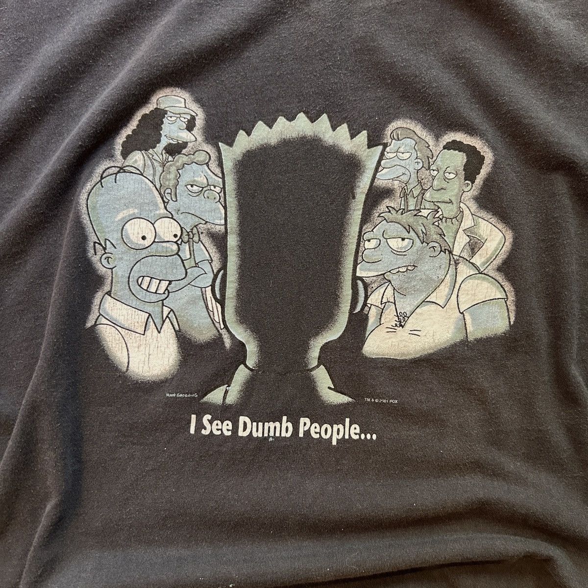 Other Simpsons Tee “I See Dumb People” Size US XL / EU 56 / 4 - 2 Thumbnail