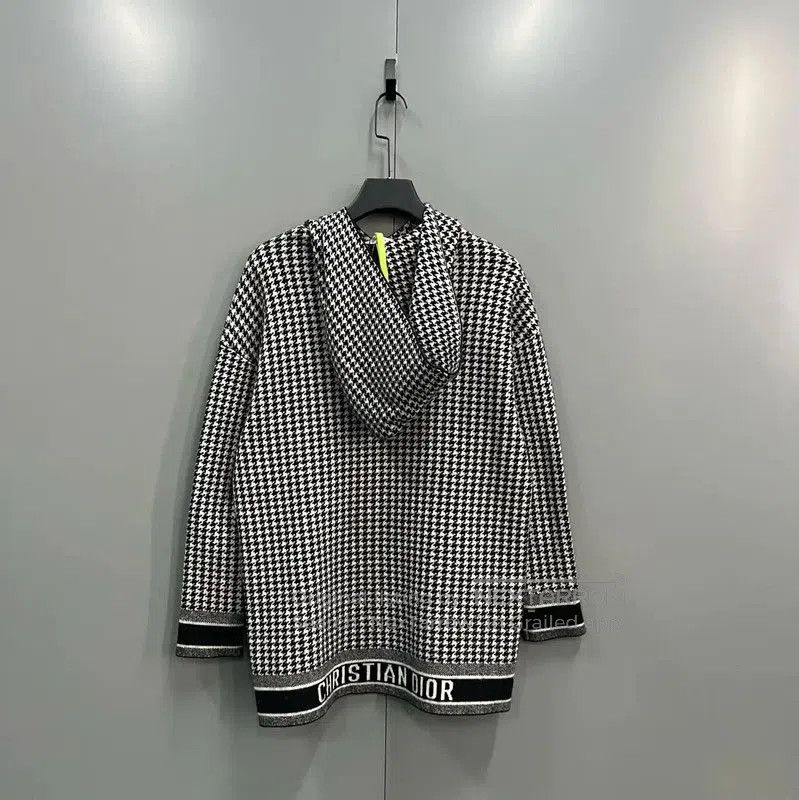 Dior Dior Gray Cotton Long Sleeve Hoodie . Size XXS / US 00 / IT 34 - 2 Thumbnail