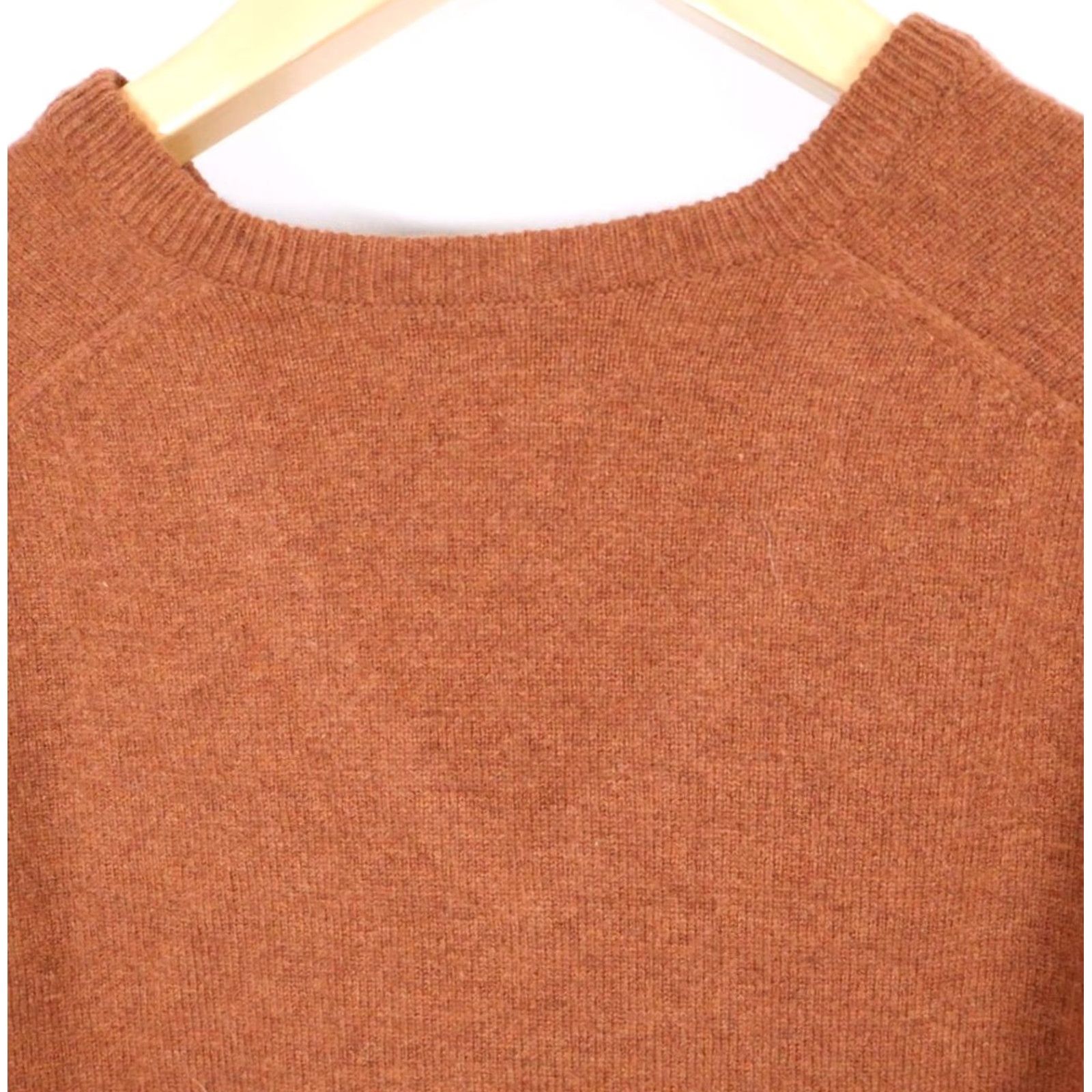 Vintage VINTAGE Moody Scotland Wool Sweater Men's Large Brown V-Neck Pullover Knit Coaches? Size US L / EU 52-54 / 3 - 5 Thumbnail